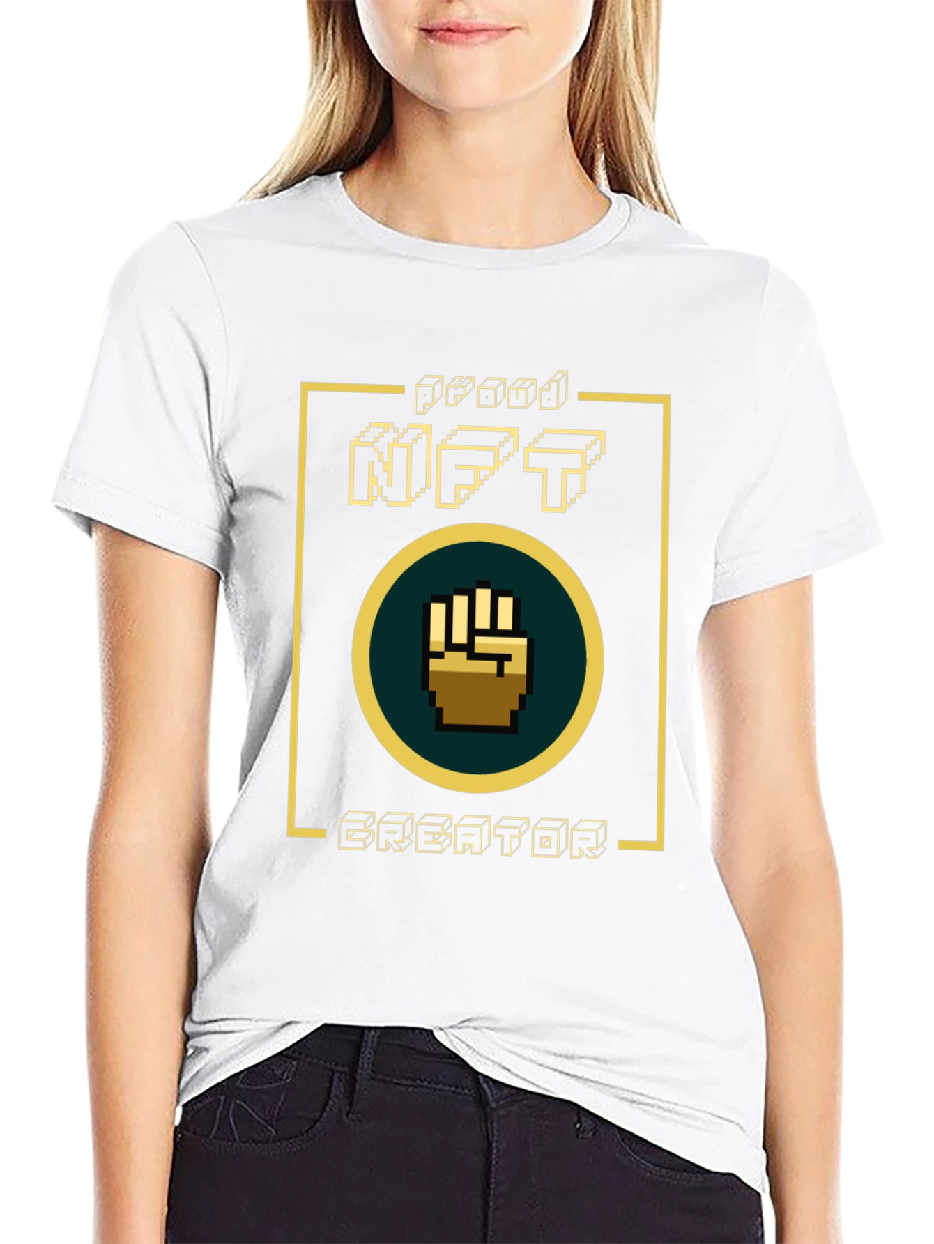 Proud NFT Creator Black T-Shirt