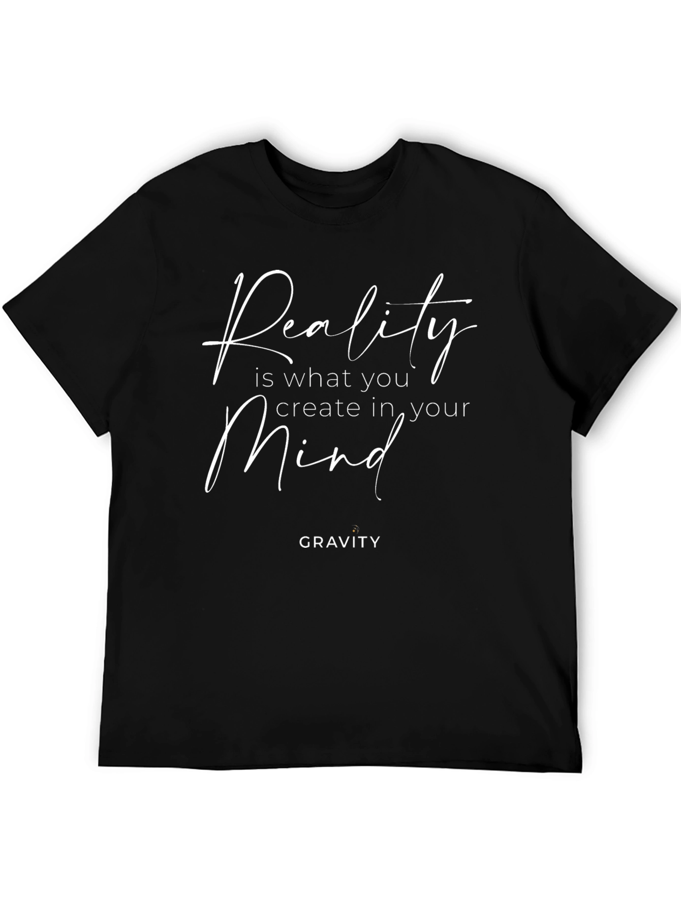 Reality Mind T-Shirt - Stylish Black Tee