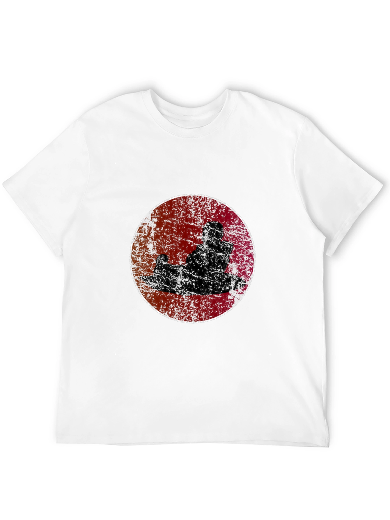 Retro Kart Racing T-Shirt - Black Graphic Tee