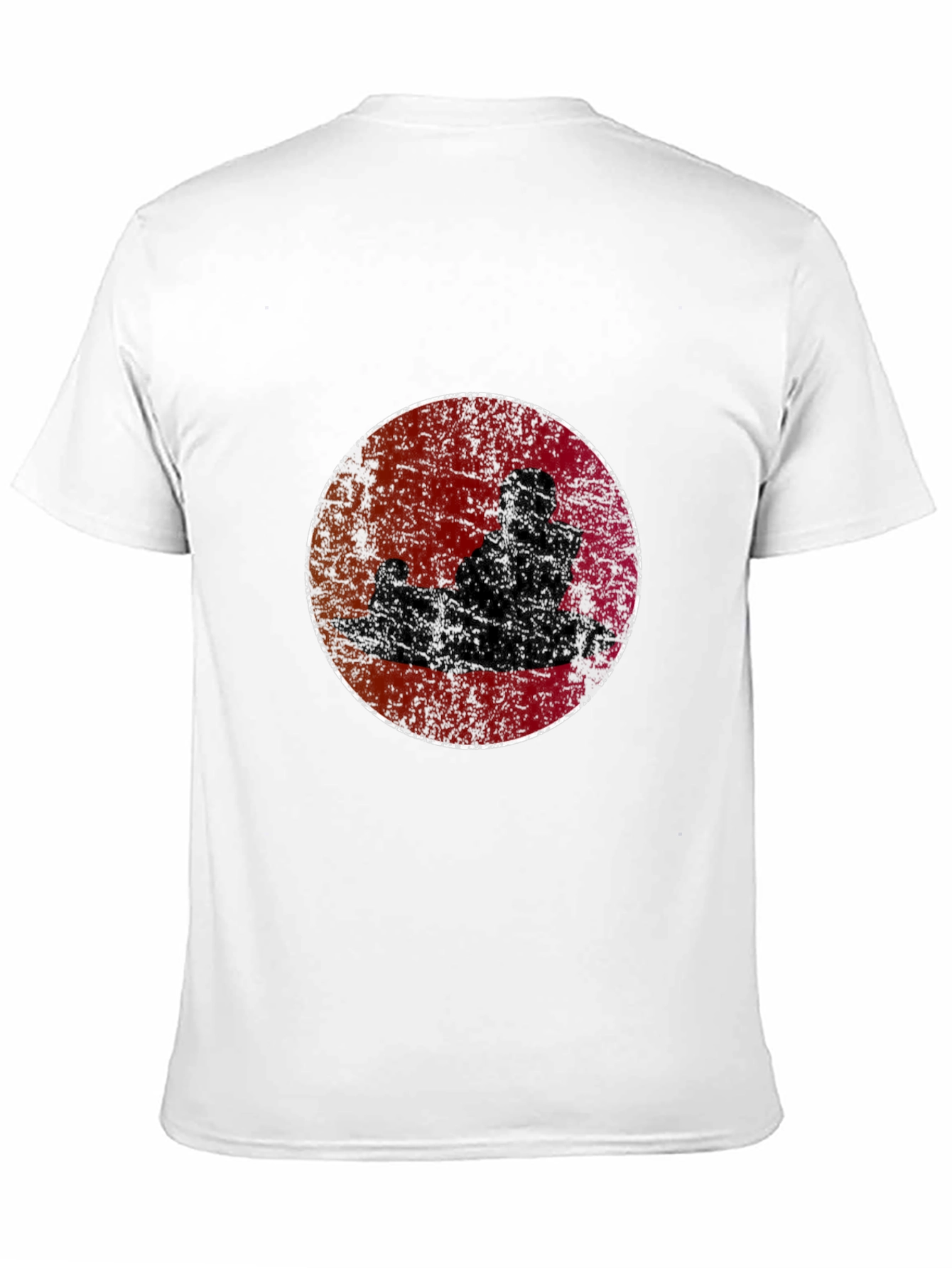 Retro Kart Racing T-Shirt - Black Graphic Tee