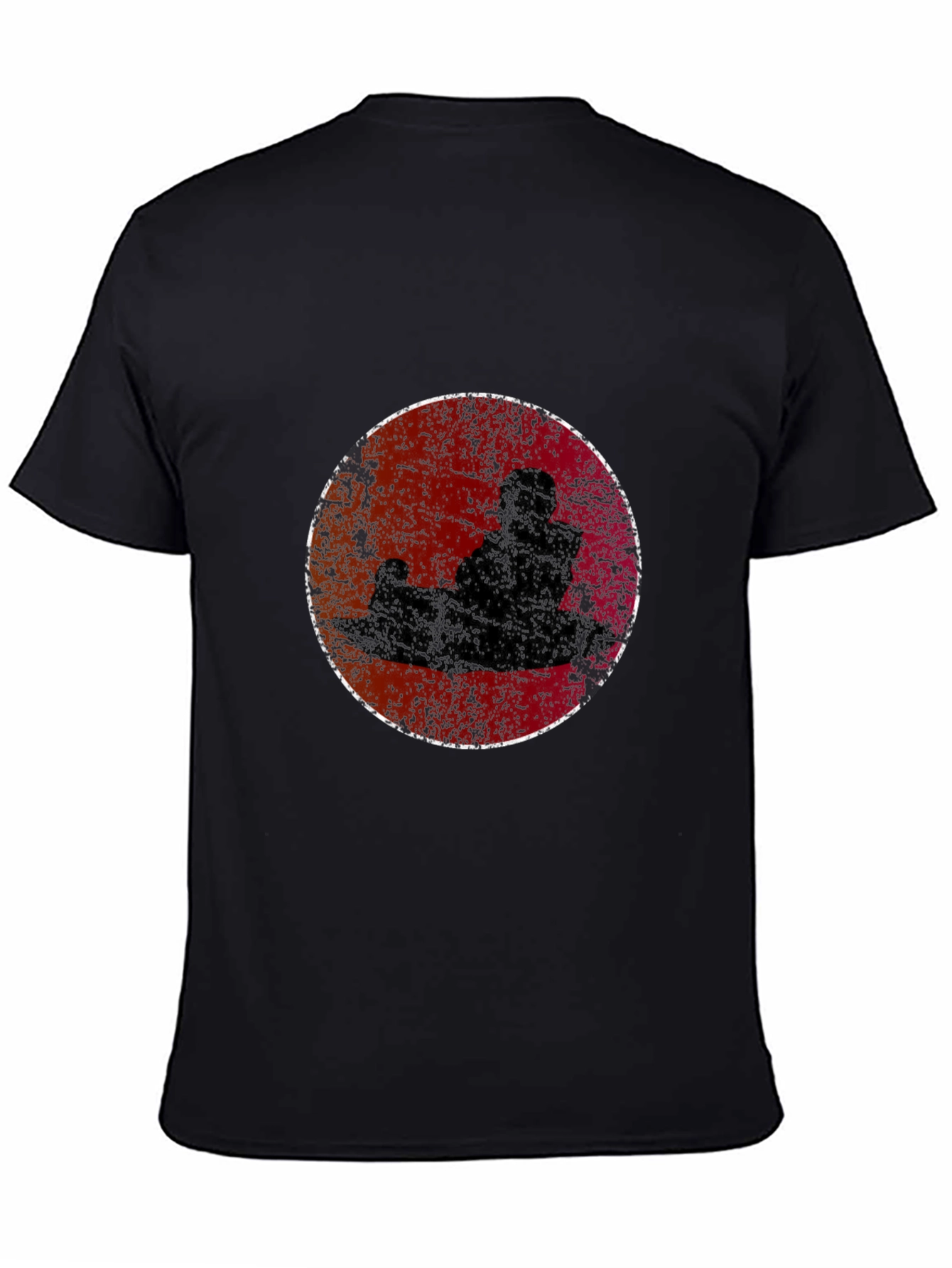 Retro Kart Racing T-Shirt - Black Graphic Tee