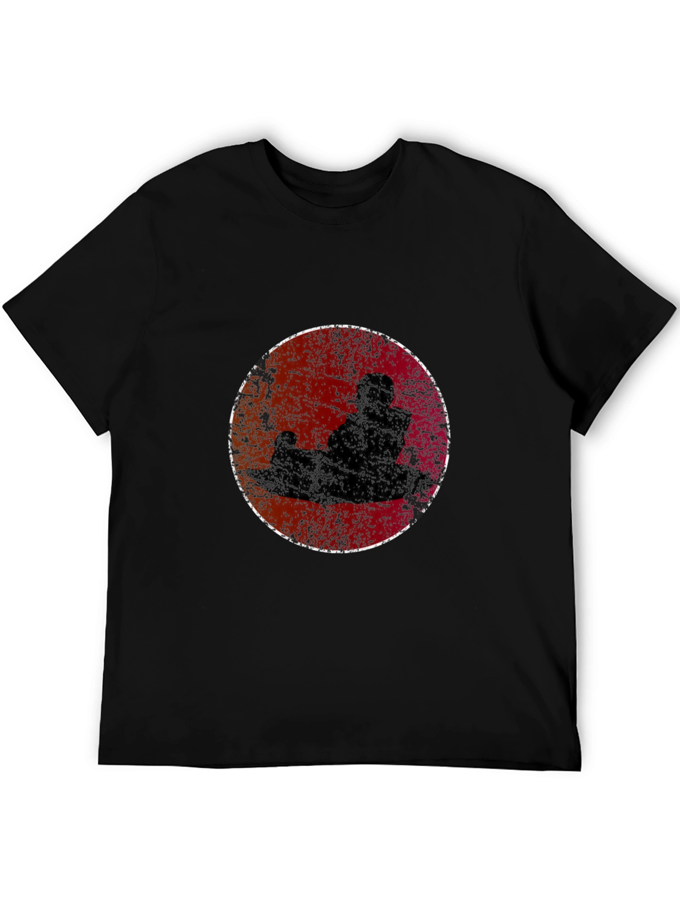 Retro Kart Racing T-Shirt - Black Graphic Tee