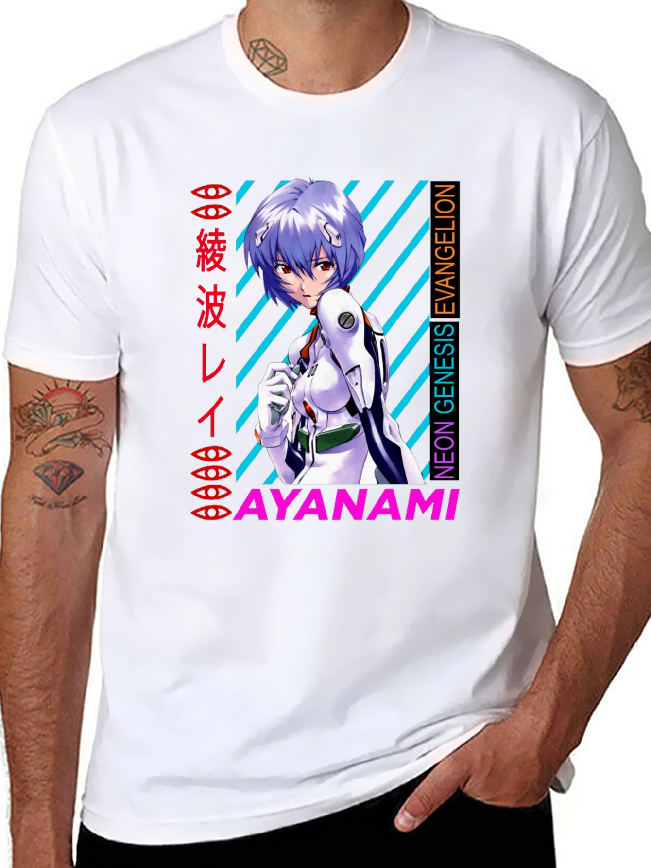 Neon Genesis Evangelion Ayanami Rei T-Shirt