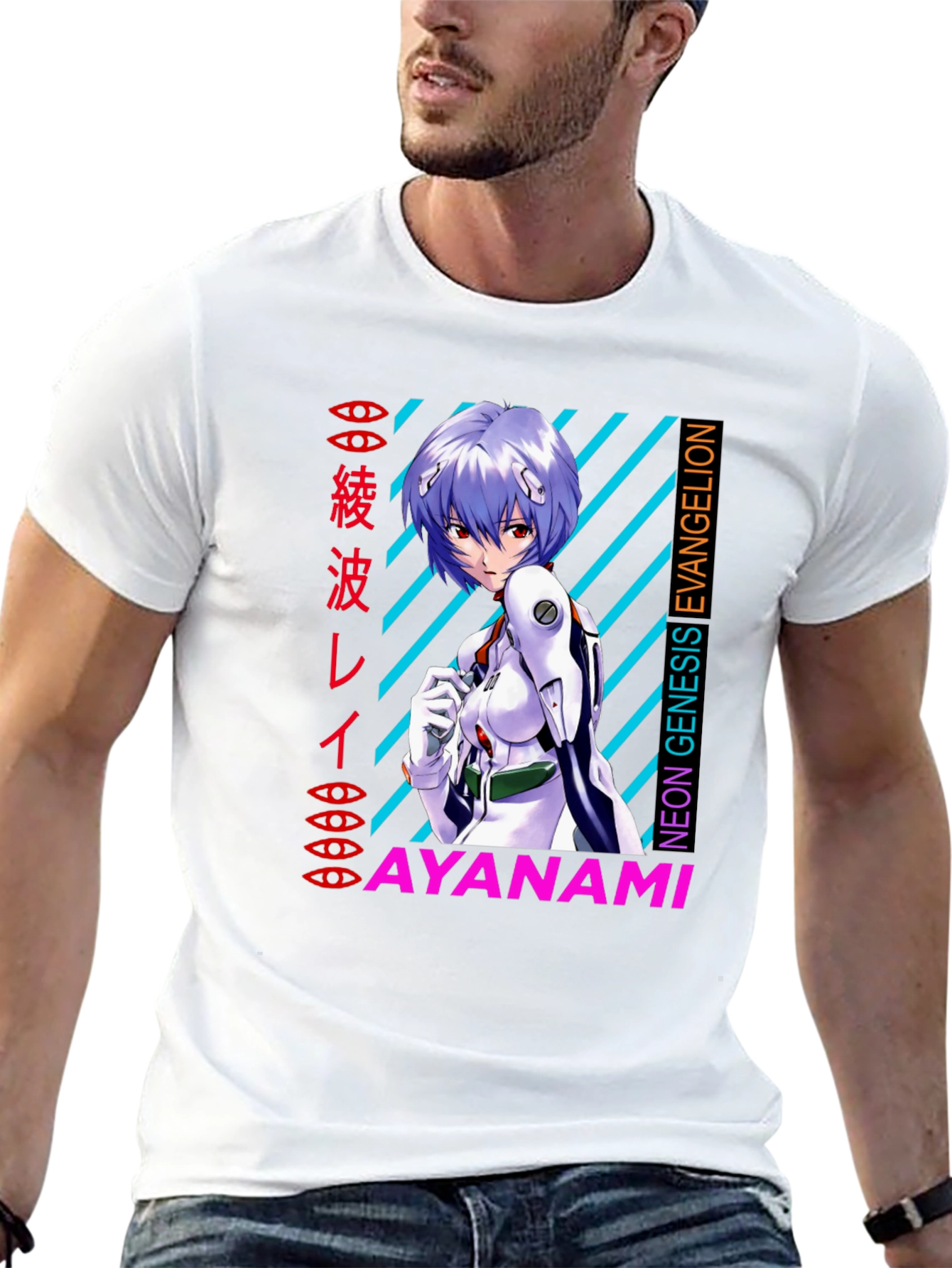 Neon Genesis Evangelion Ayanami Rei T-Shirt