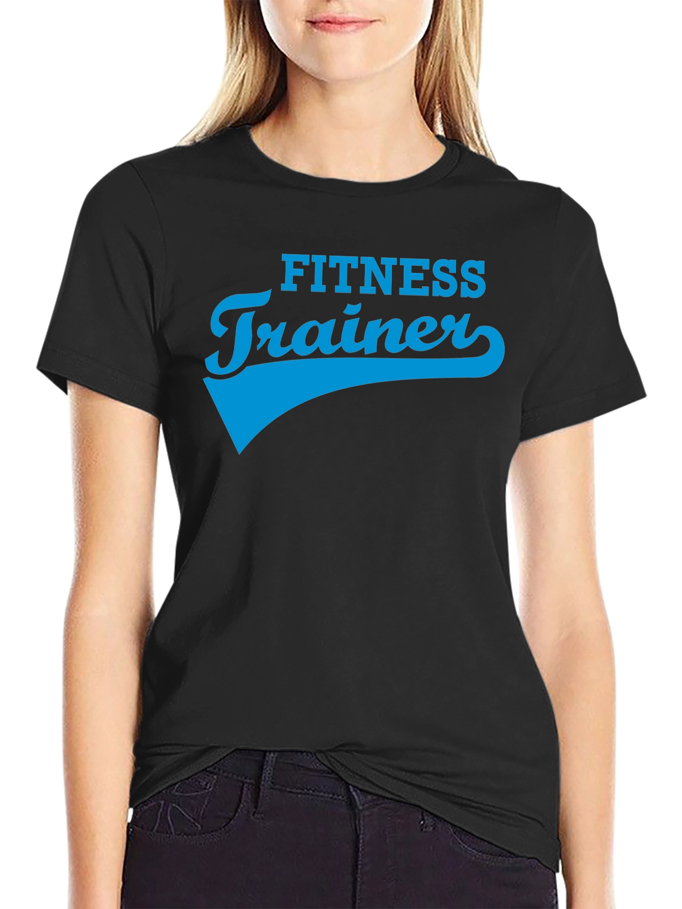 Fitness Trainer Graphic T-Shirt - Gym Workout Apparel
