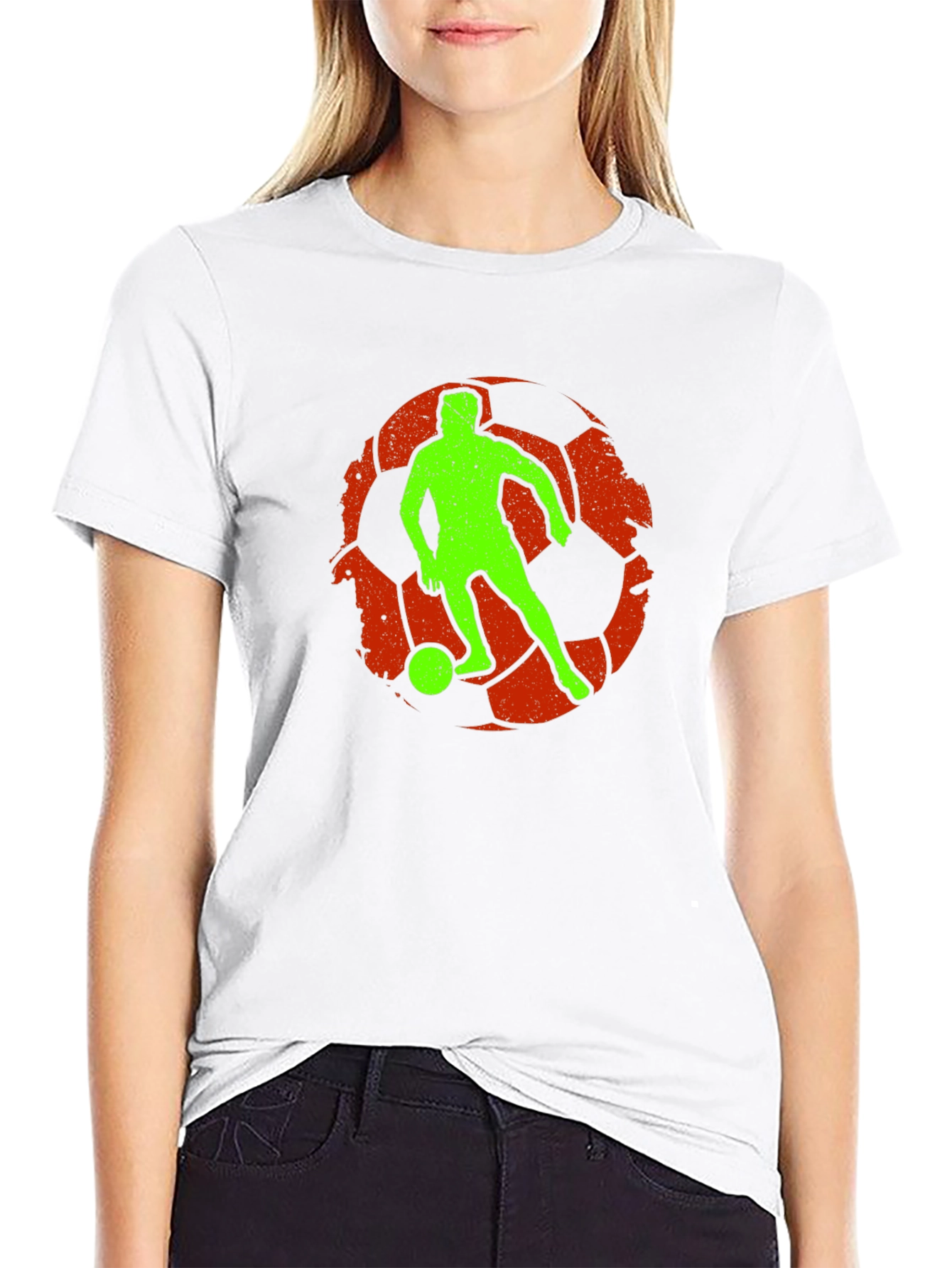 Soccer Player Graphic Tee