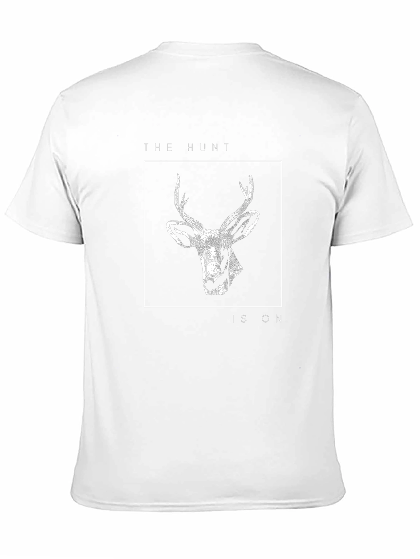 The Hunt Is On Graphic Tee - Black