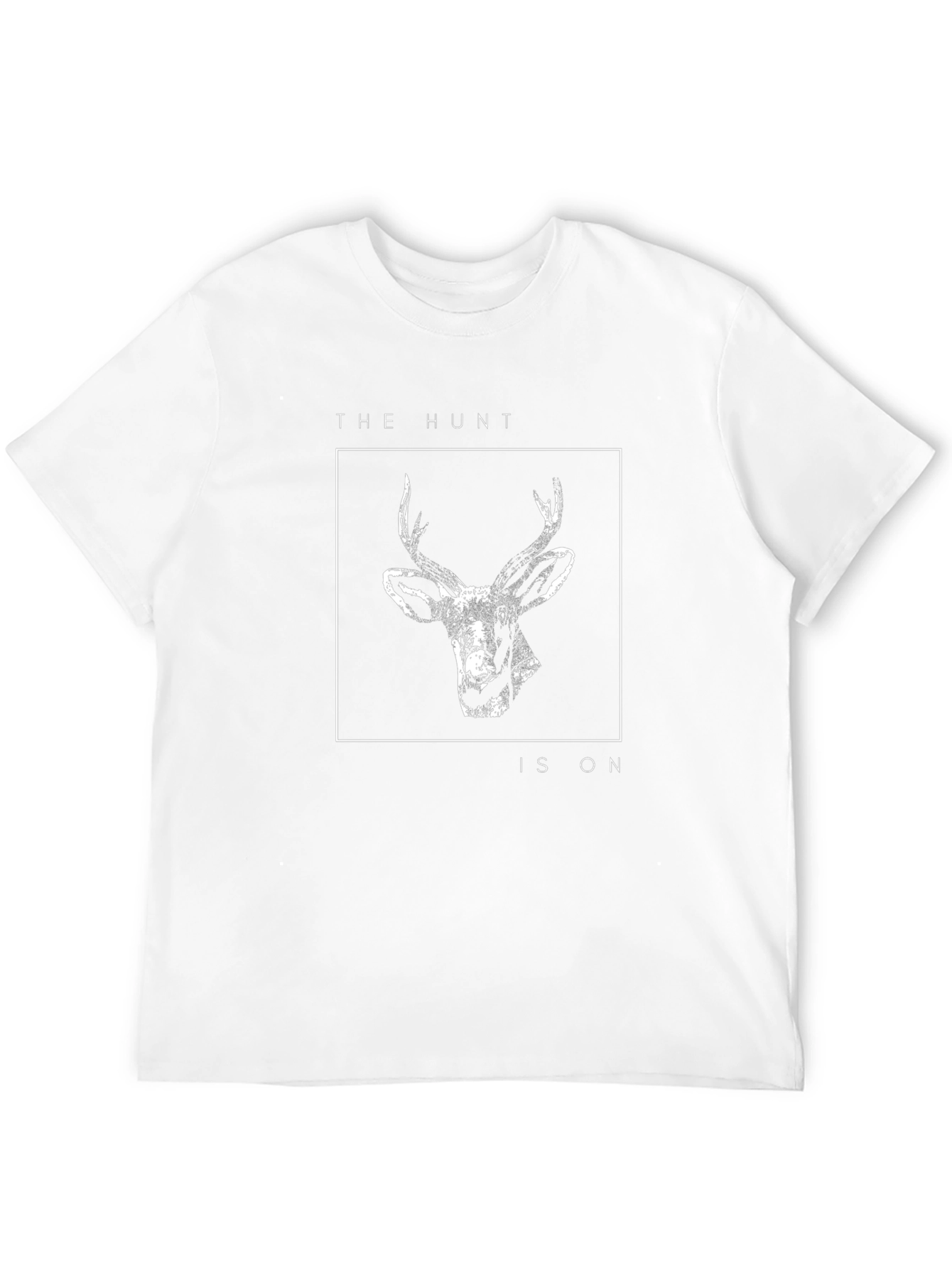 The Hunt Is On Graphic Tee - Black