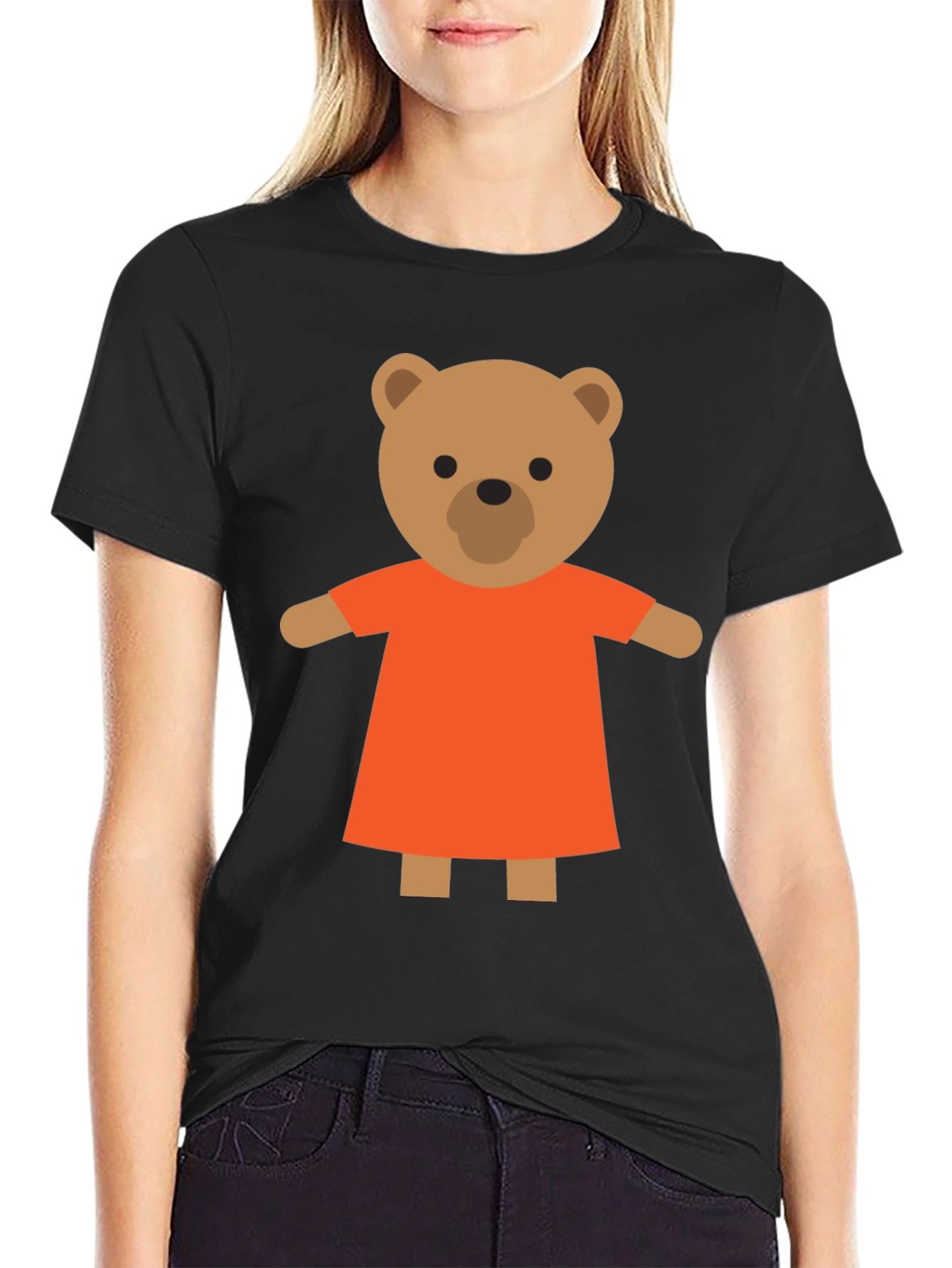 Cute Cartoon Teddy Bear T-Shirt