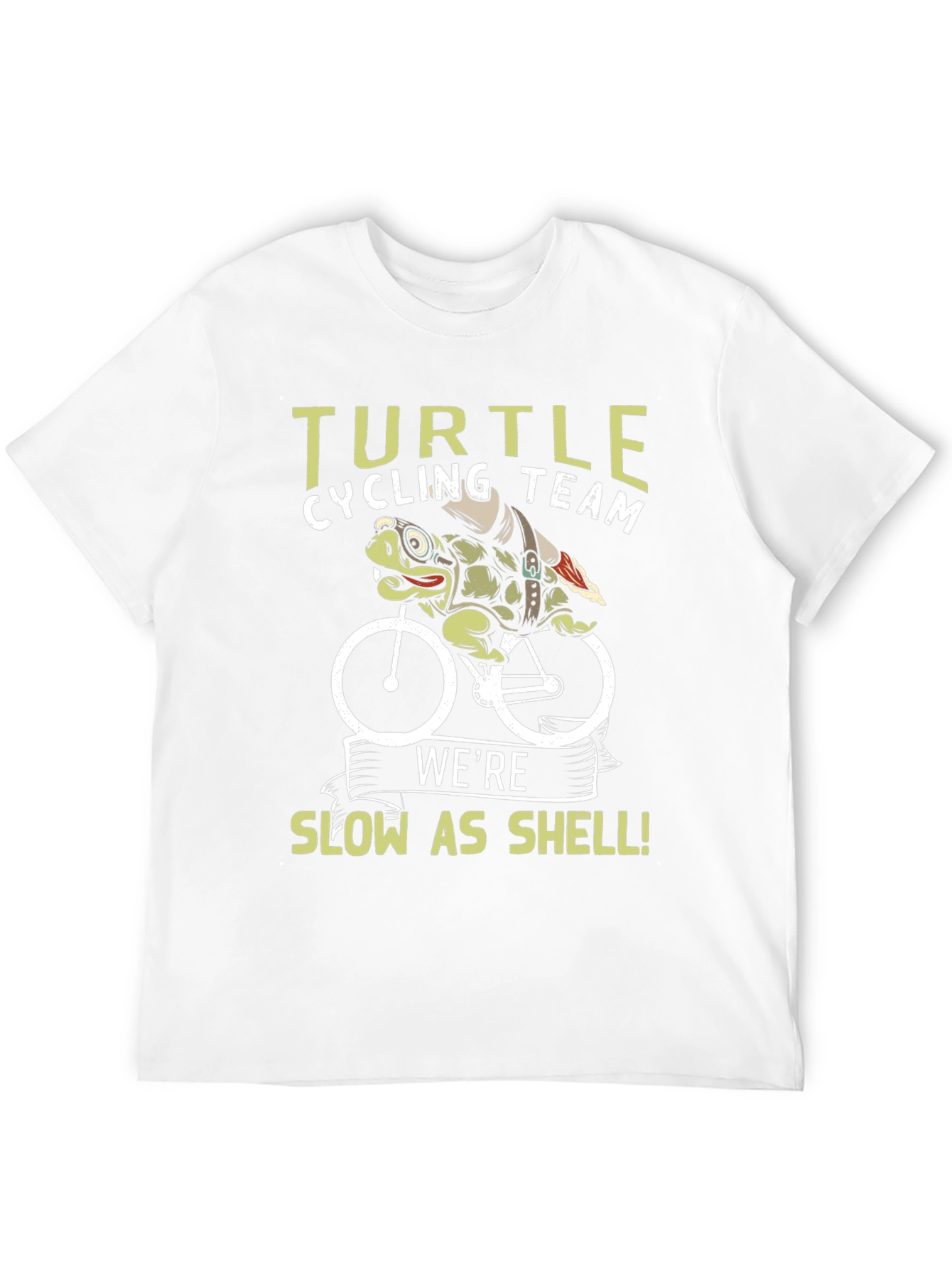 Turtle Cycling Team T-Shirt - Slow As Shell!