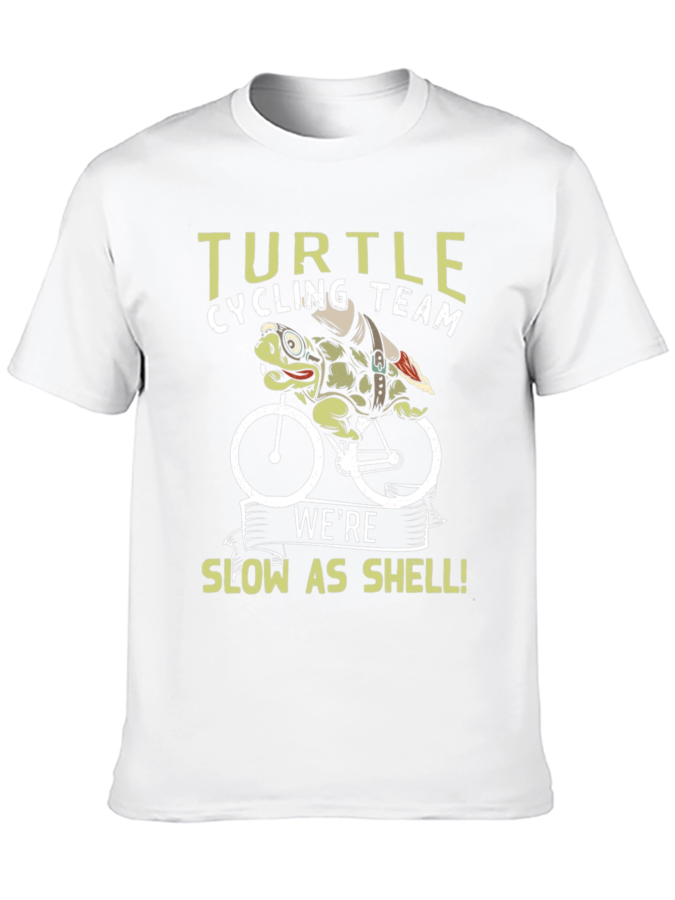 Turtle Cycling Team T-Shirt - Slow As Shell!