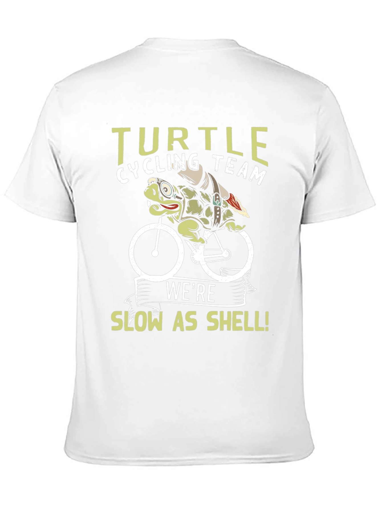 Turtle Cycling Team T-Shirt - Slow As Shell!