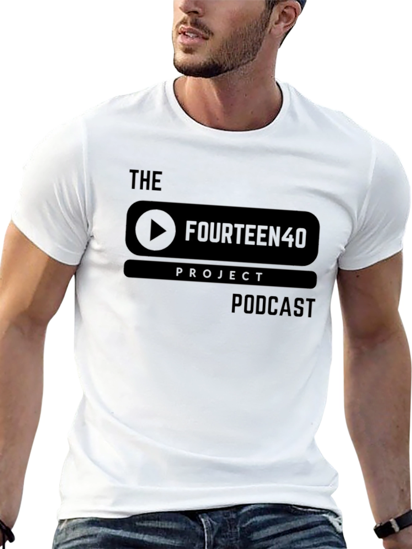 The Fourteen40 Project Podcast Graphic T-Shirt