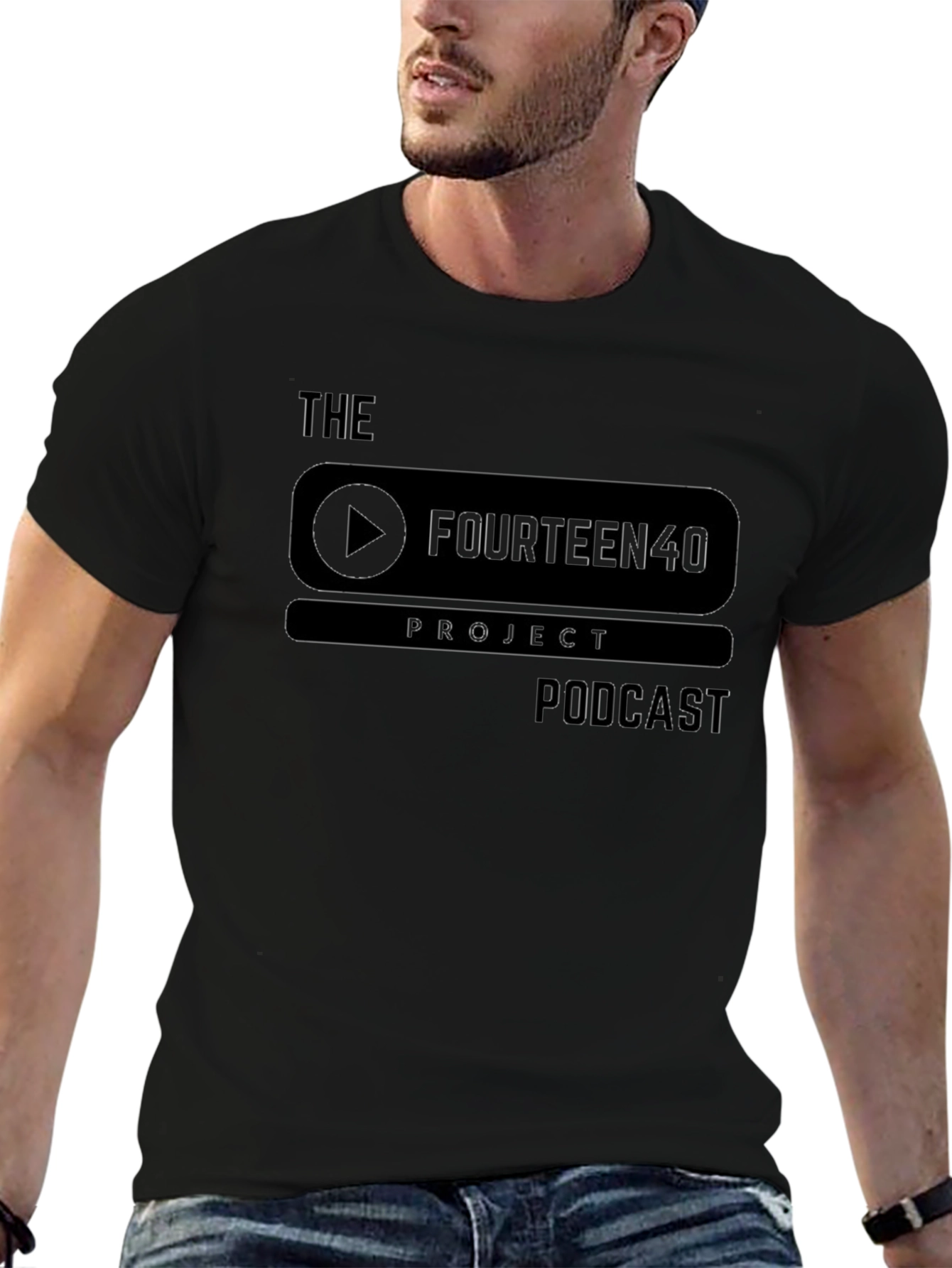 The Fourteen40 Project Podcast Graphic T-Shirt