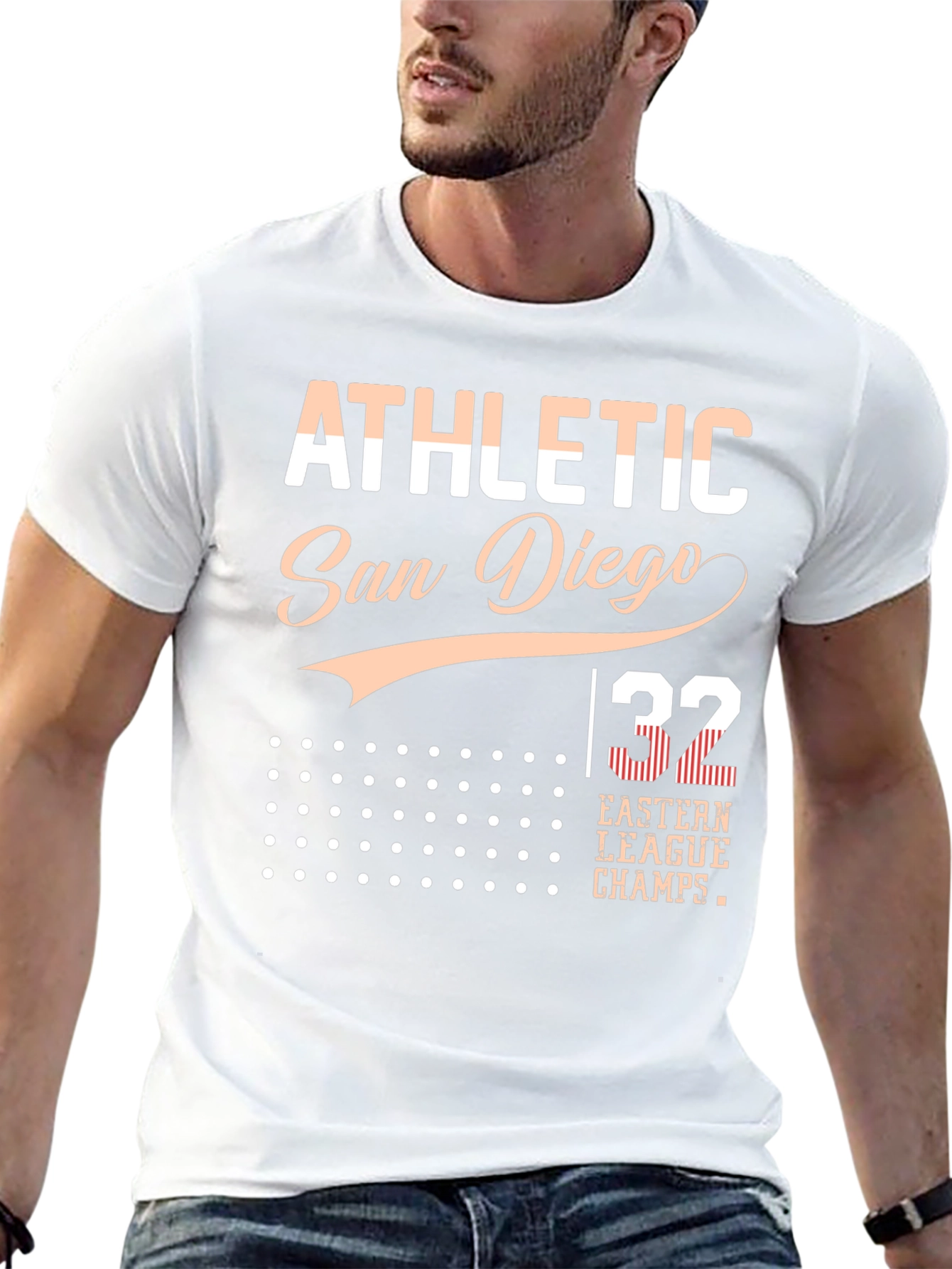 Athletic San Diego 32 Eastern League Champs T-Shirt