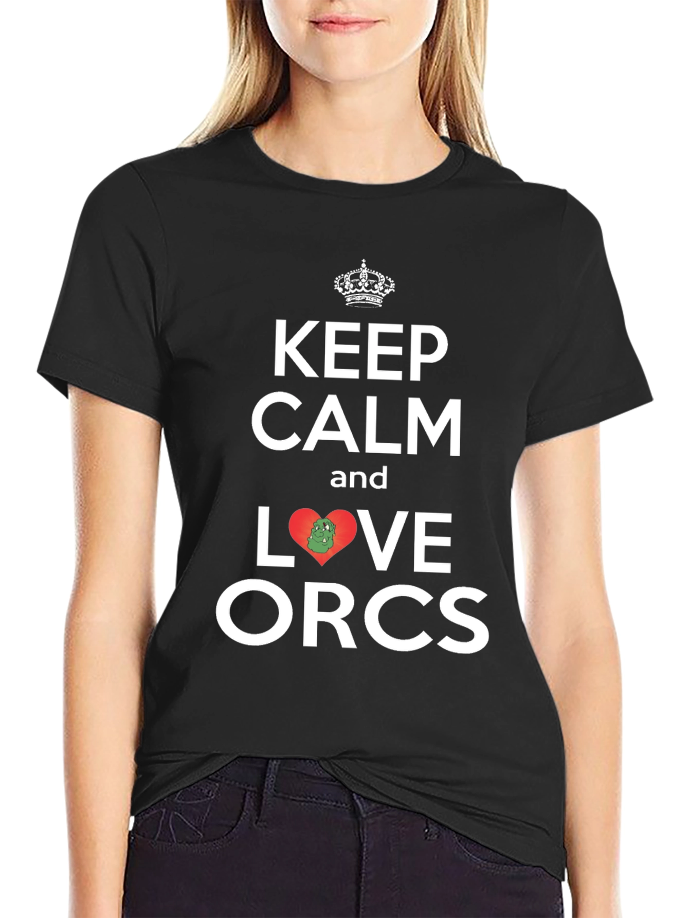 Keep Calm and Love Orcs T-Shirt