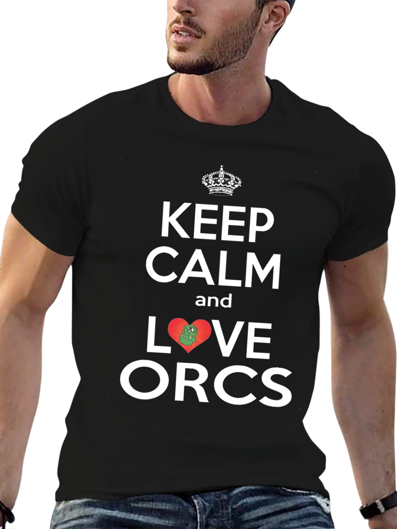 Keep Calm and Love Orcs T-Shirt