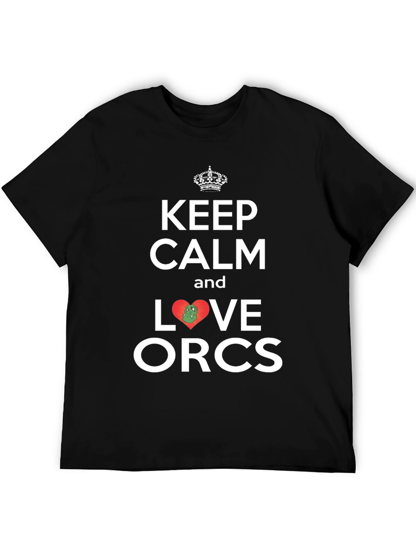 Keep Calm and Love Orcs T-Shirt