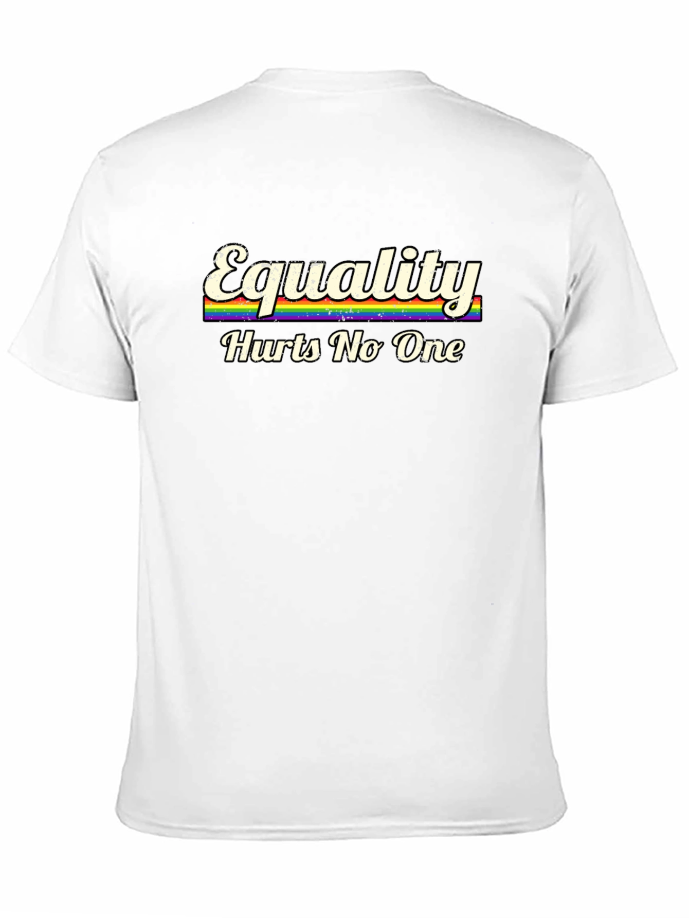 Equality Hurts No One Graphic Tee - Pride LGBT