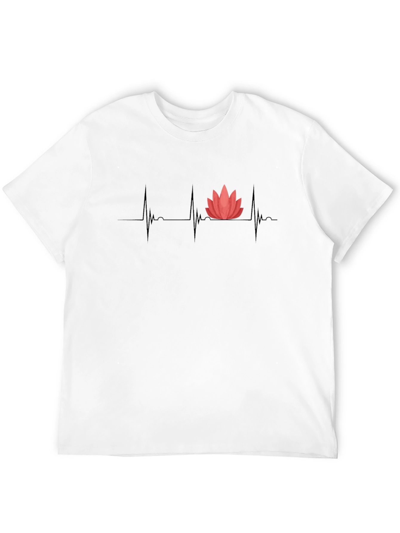 Lotus Heartbeat Tee - Black