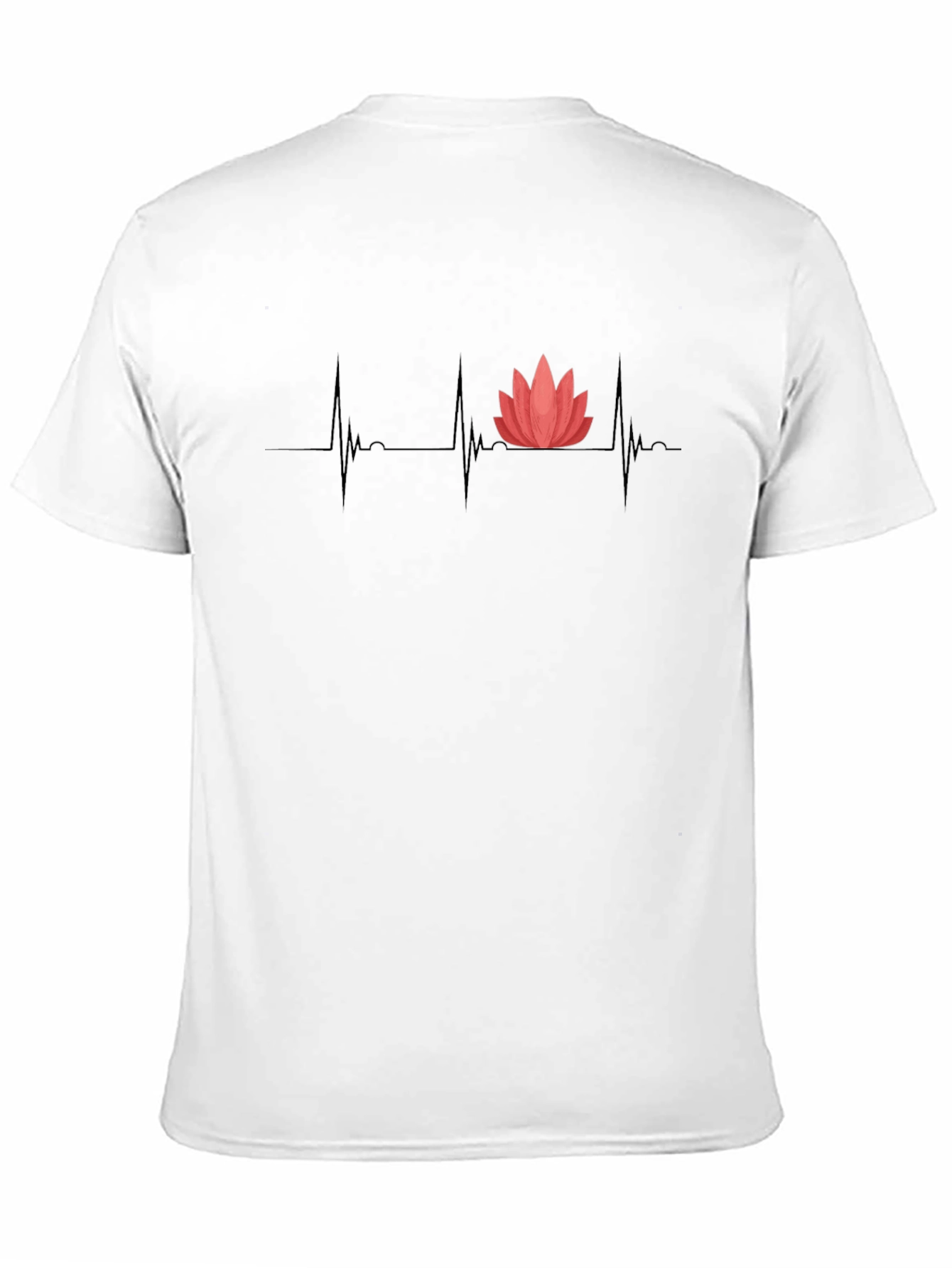 Lotus Heartbeat Tee - Black
