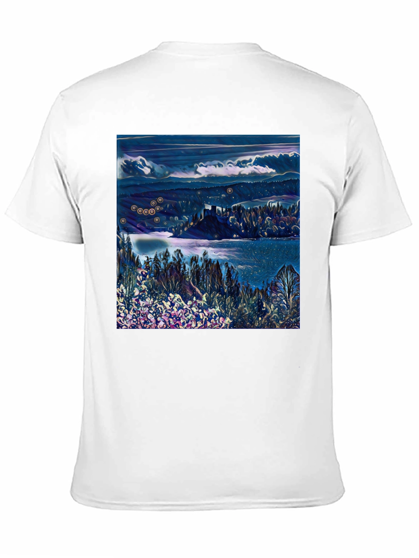 Fantasy Landscape Graphic Print Tee