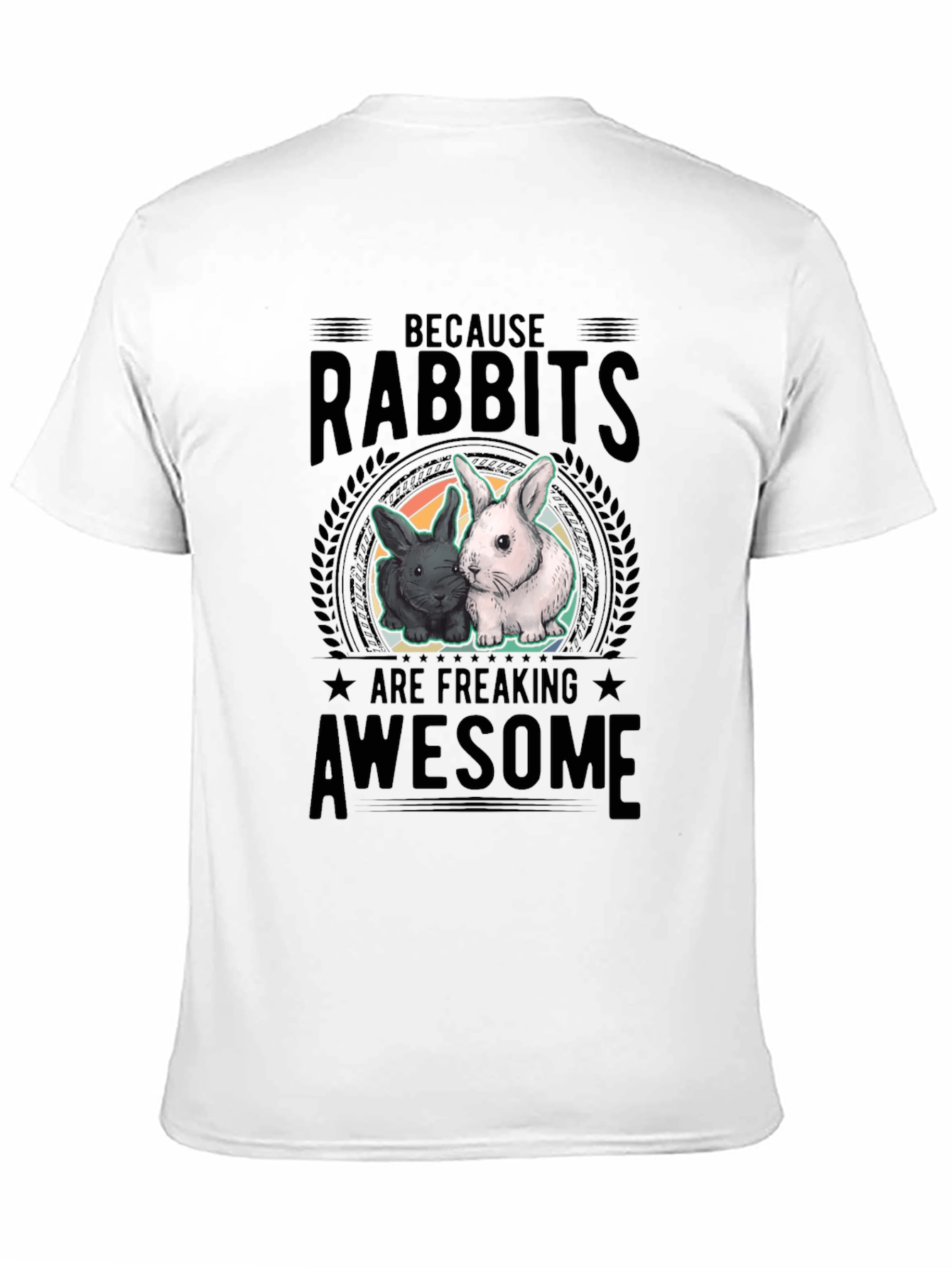 Rabbits Are Awesome Graphic T-Shirt