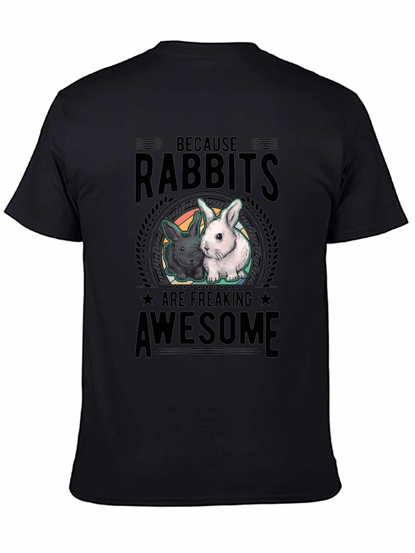Rabbits Are Awesome Graphic T-Shirt