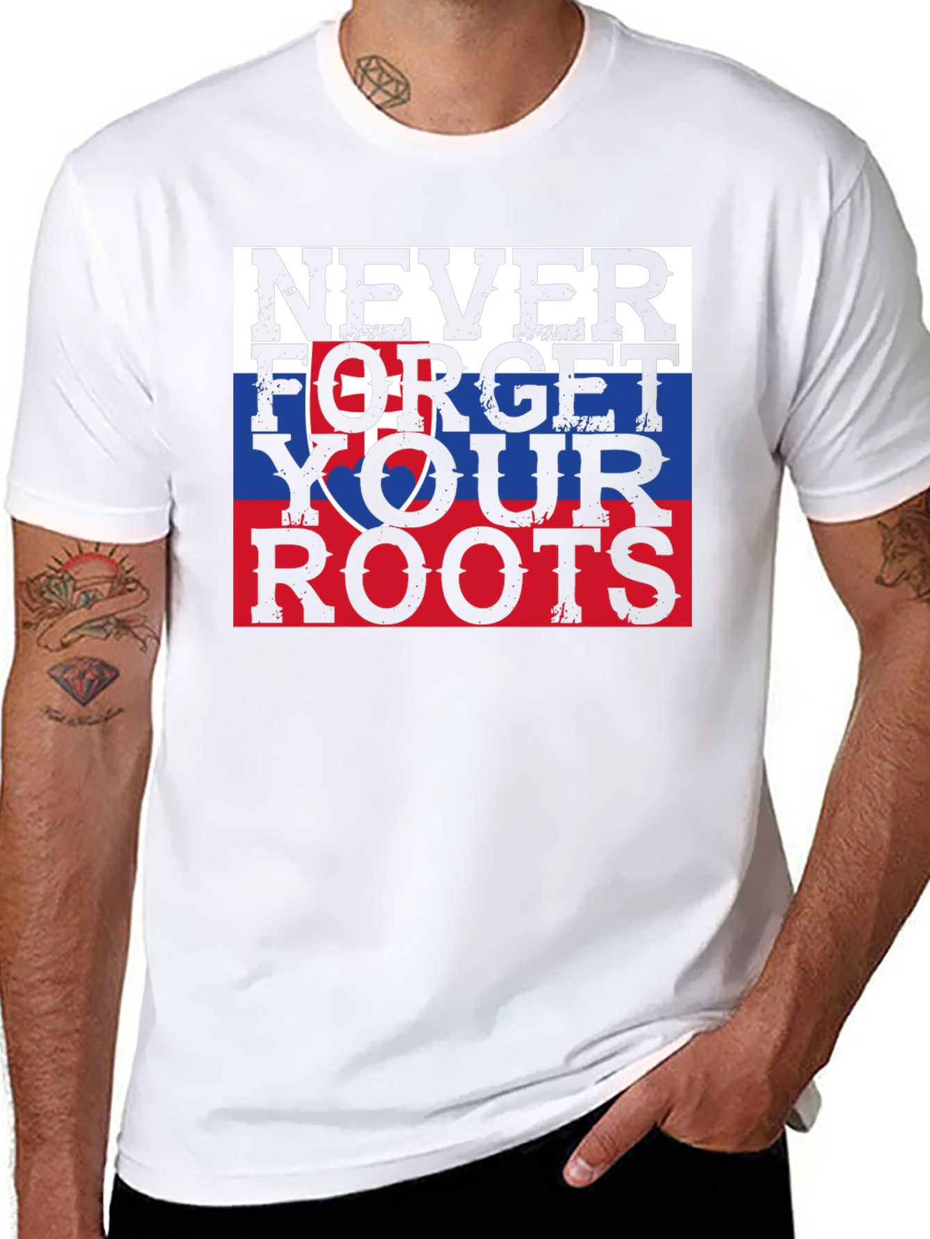 Never Forget Your Roots Slovakia T-Shirt