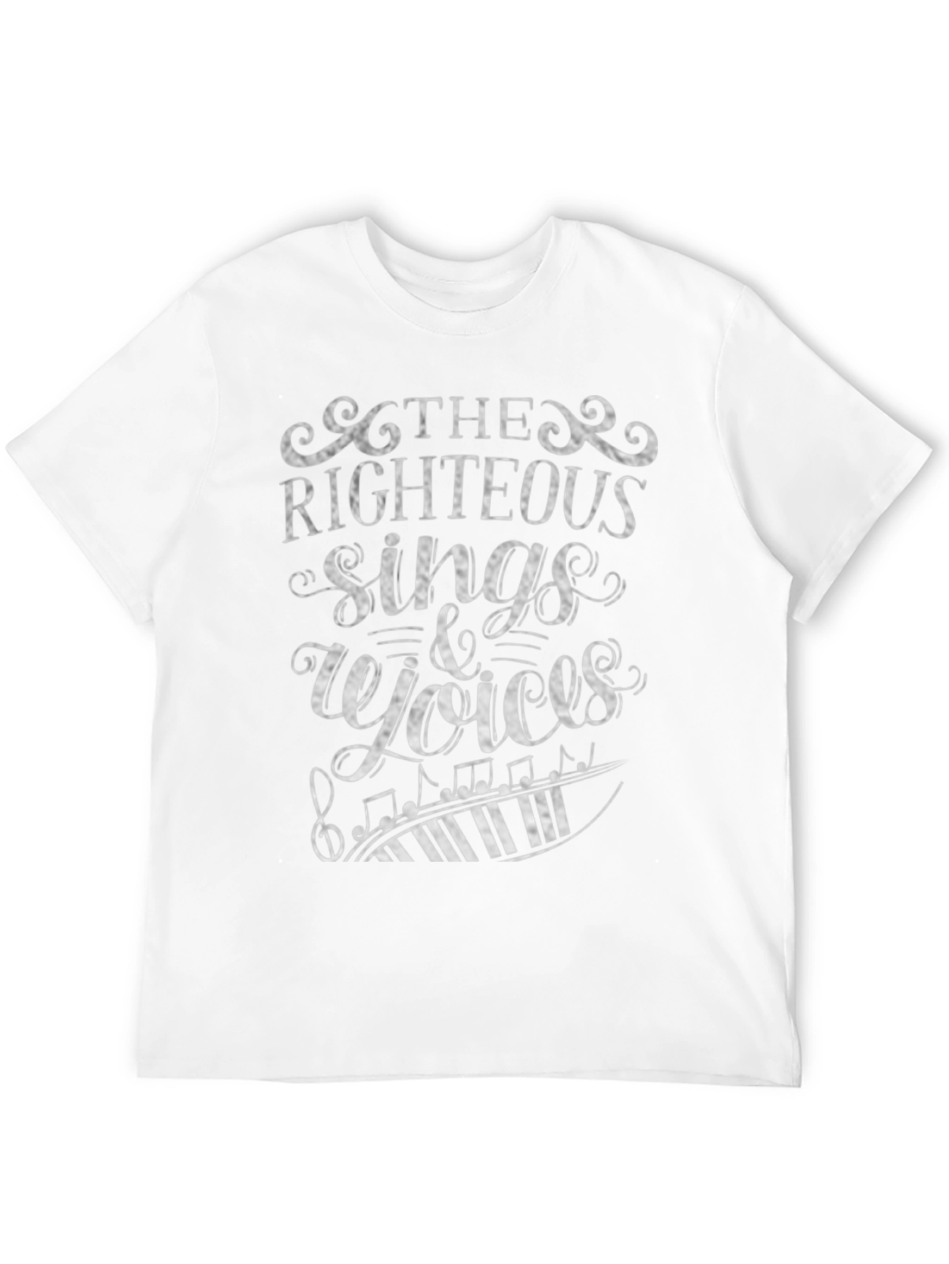 Righteous Sings Voices Black Graphic Tee