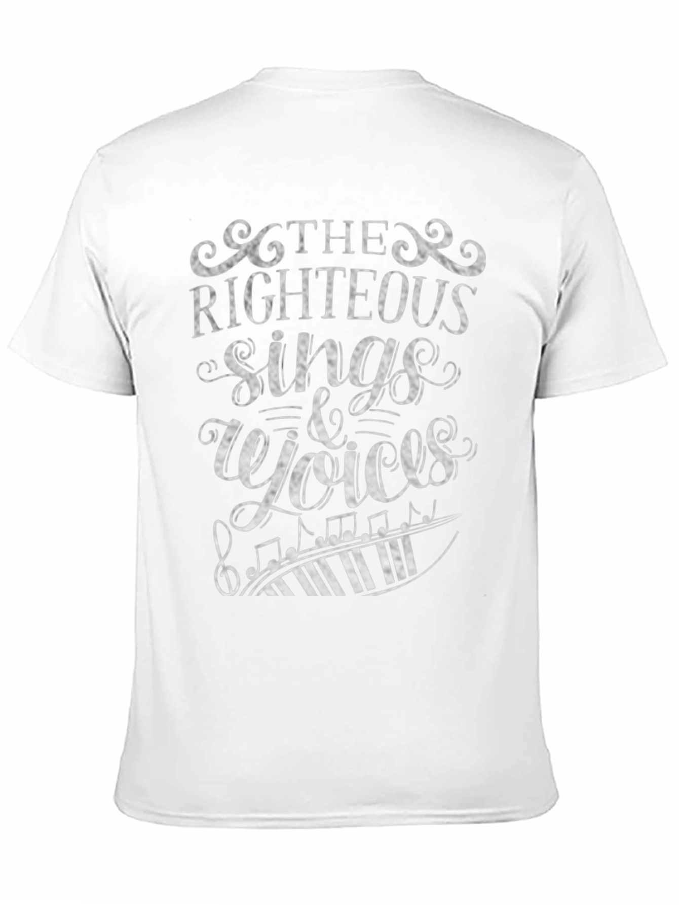 Righteous Sings Voices Black Graphic Tee