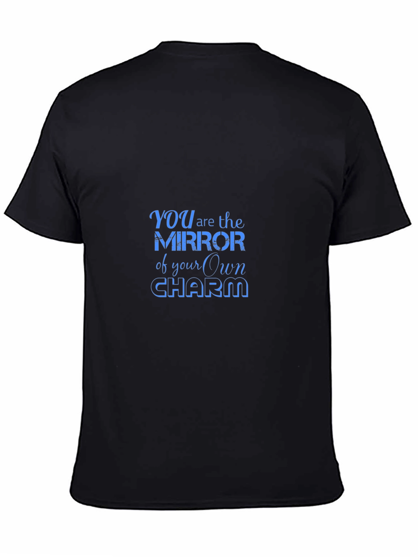 Charm Mirror Graphic Tee - Stylish Comfort