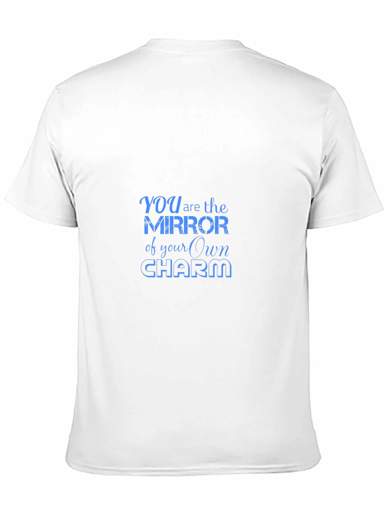 Charm Mirror Graphic Tee - Stylish Comfort
