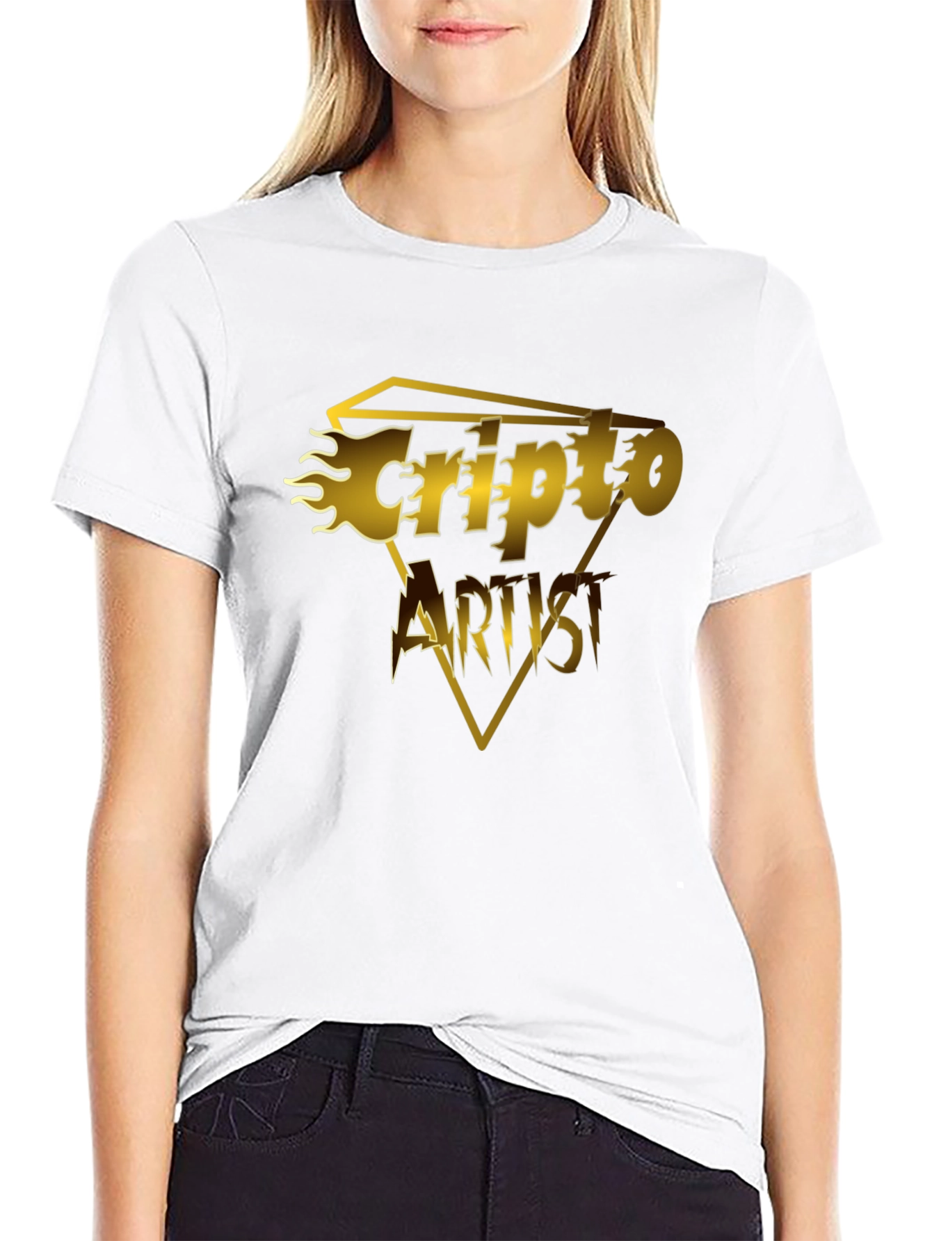 Crypto Artist Black Tee