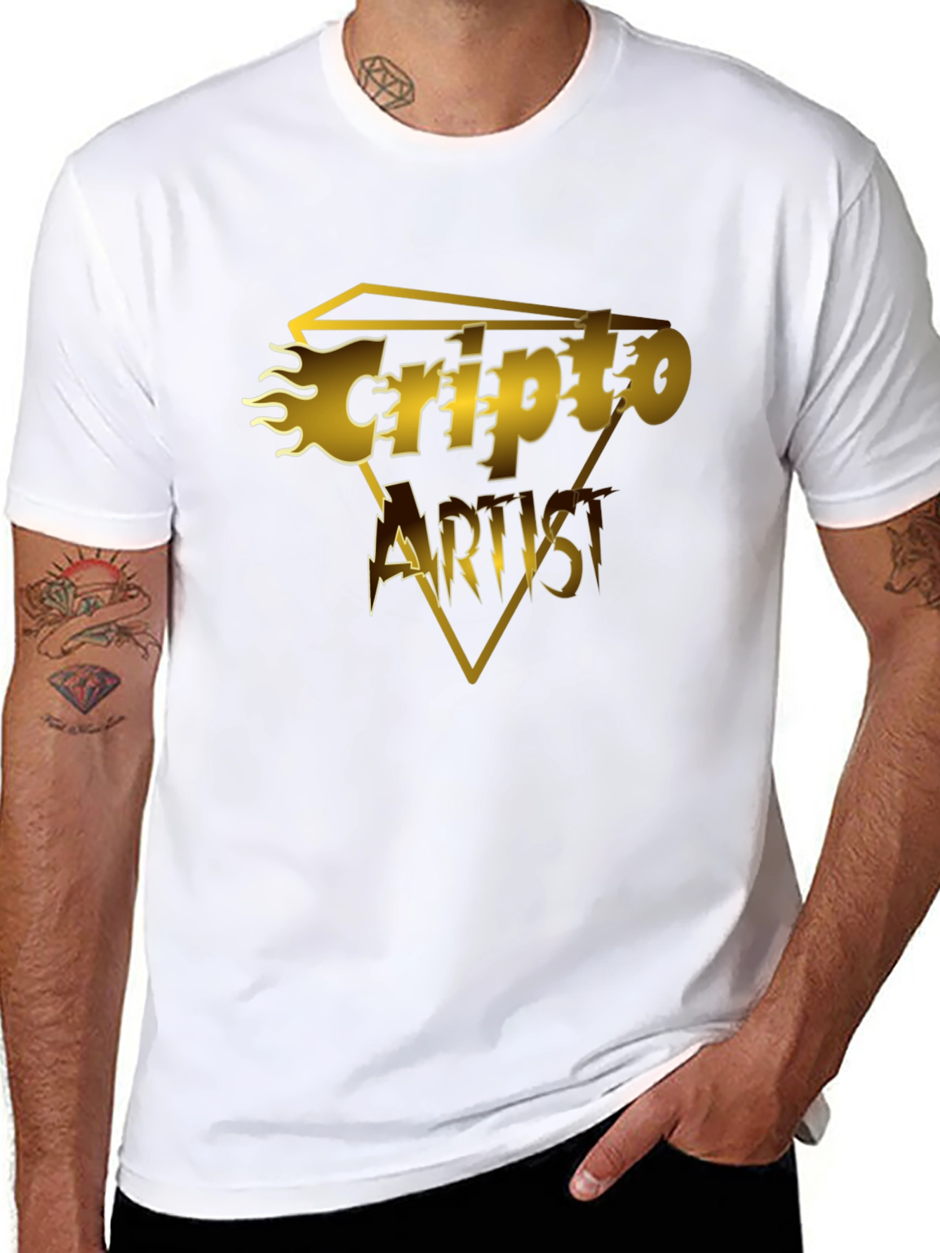 Crypto Artist Black Tee