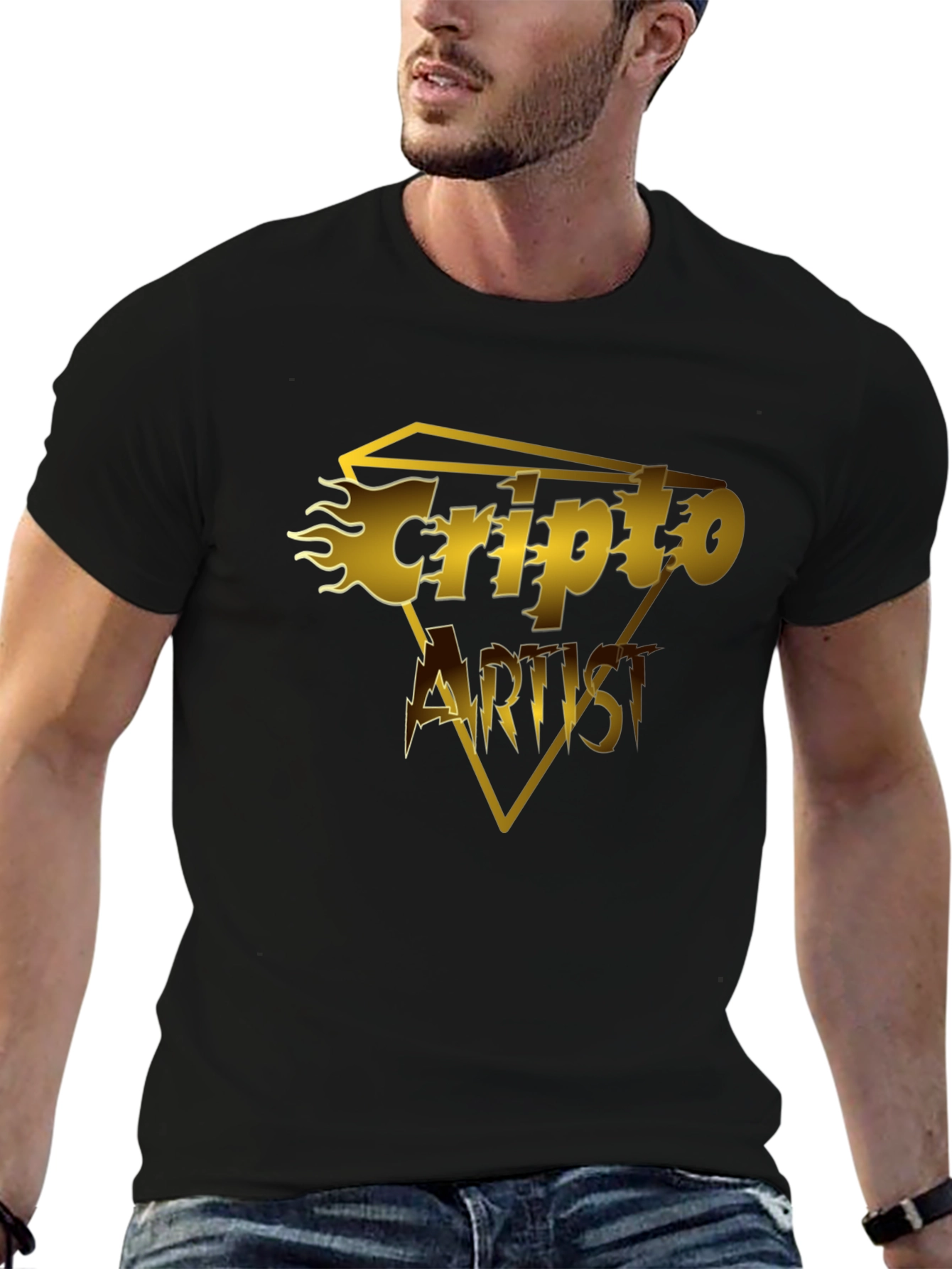 Crypto Artist Black Tee