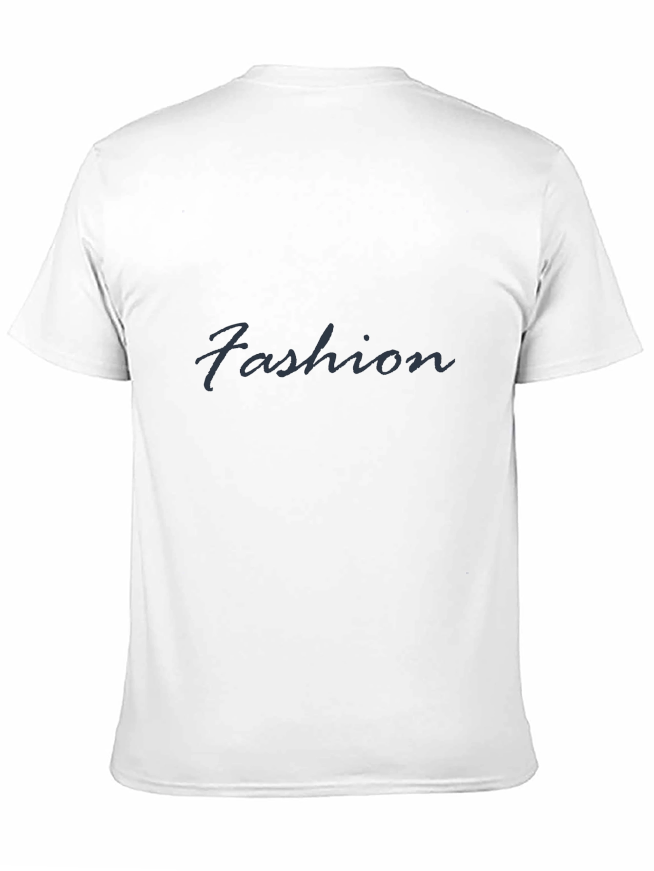 Stylish Fashion Tee - Soft Black Cotton