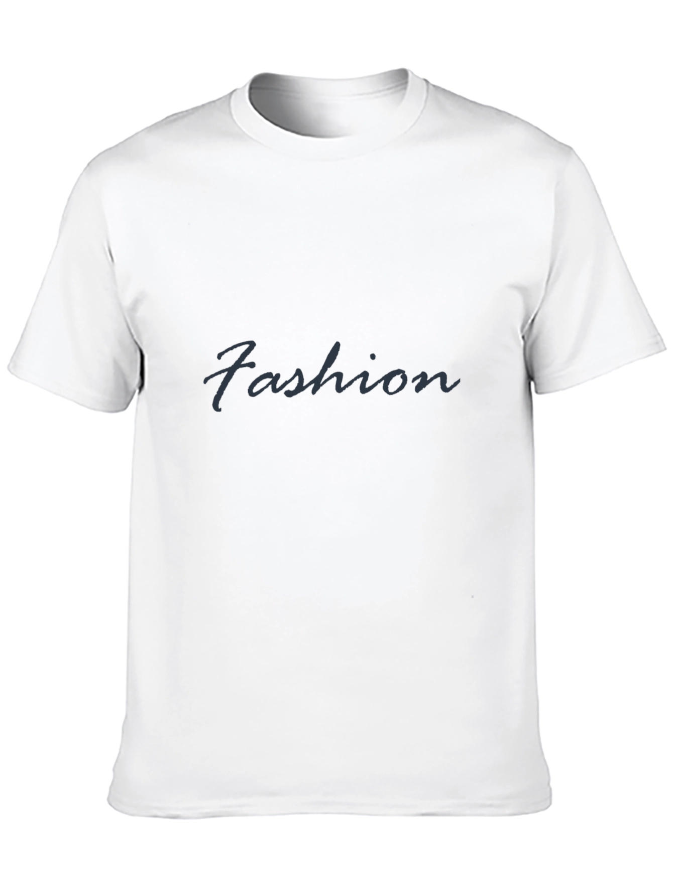 Stylish Fashion Tee - Soft Black Cotton