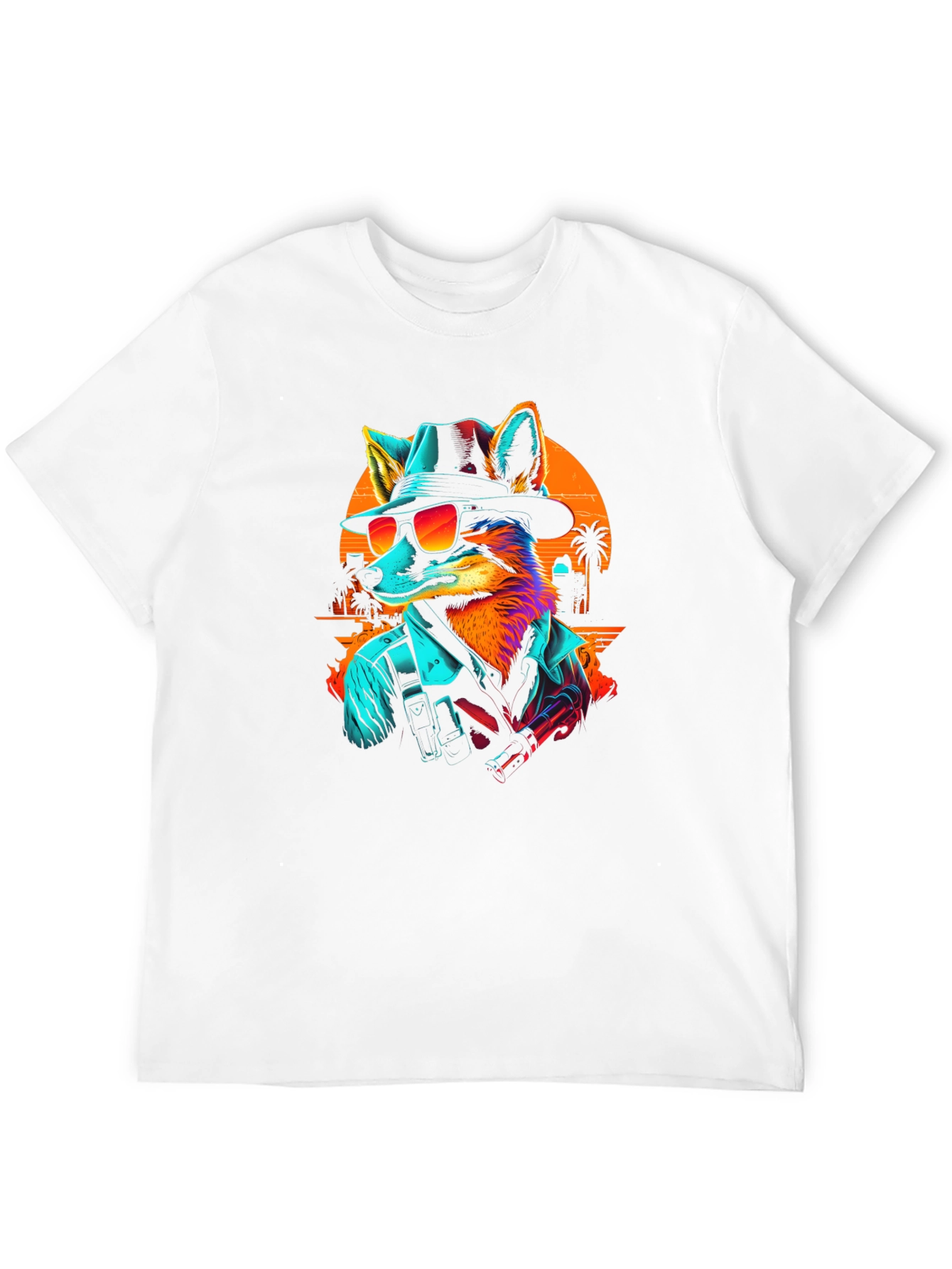 Retro Fox T-Shirt - Stylish Graphic Tee