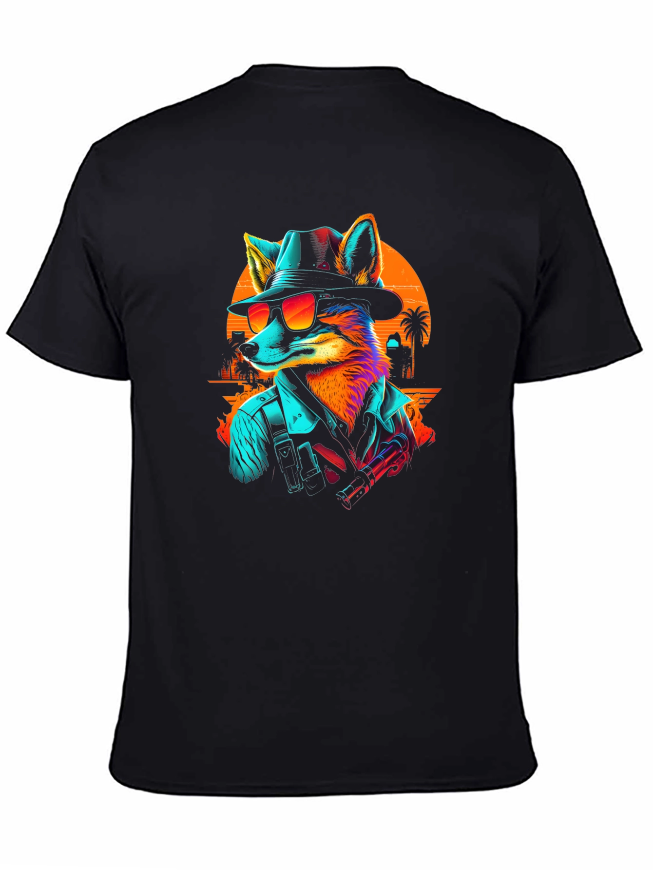 Retro Fox T-Shirt - Stylish Graphic Tee