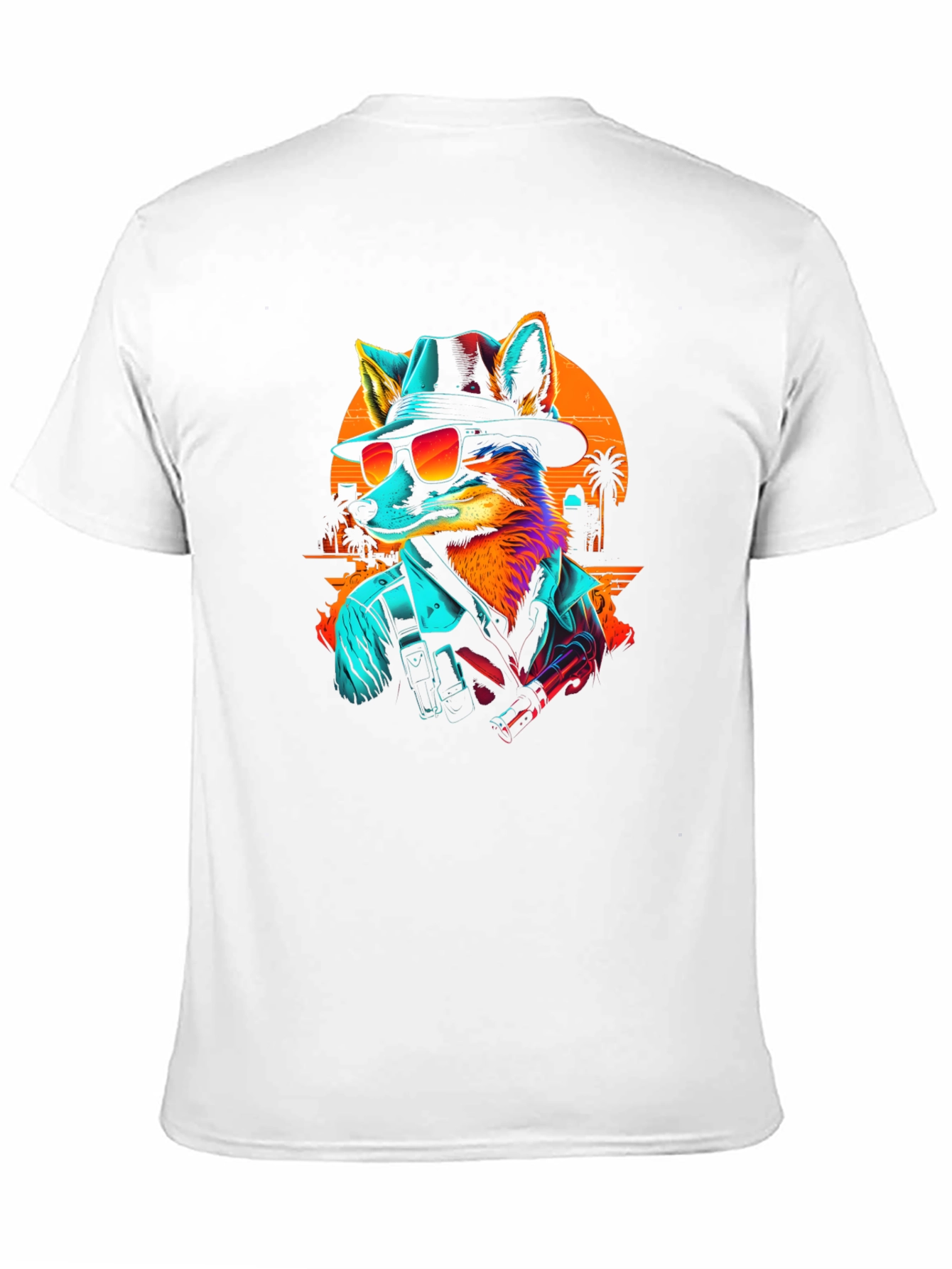 Retro Fox T-Shirt - Stylish Graphic Tee