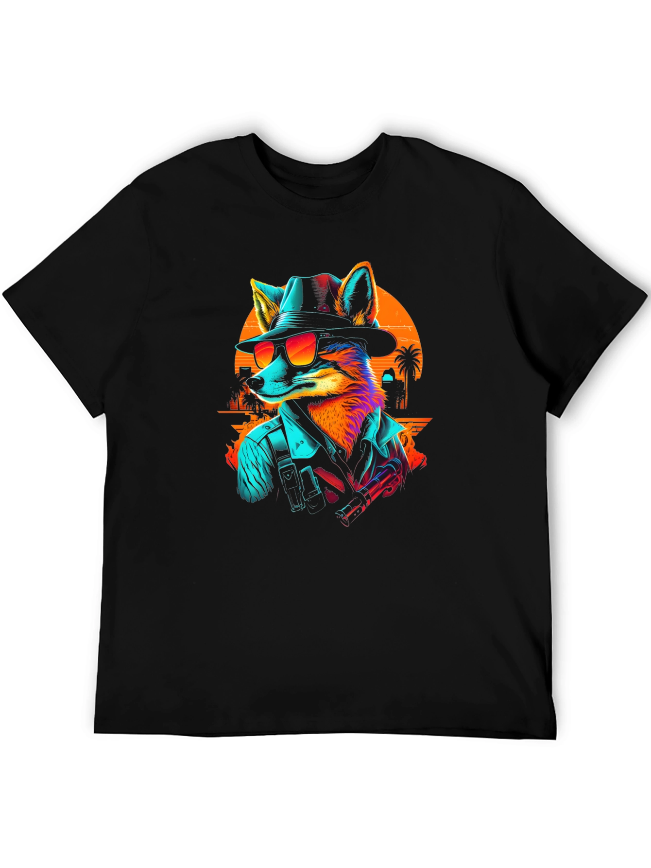 Retro Fox T-Shirt - Stylish Graphic Tee