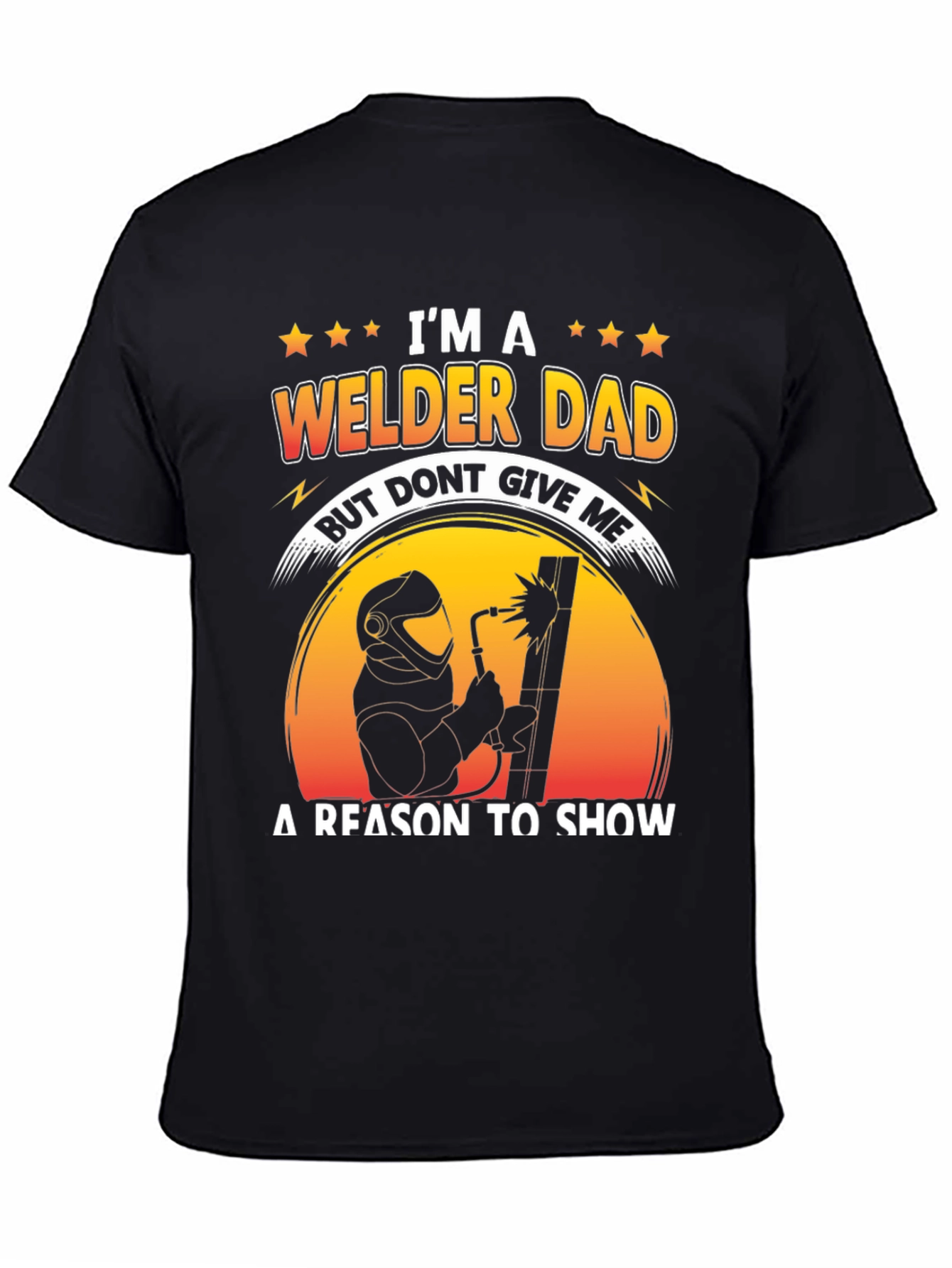 Welder Dad Graphic Tee