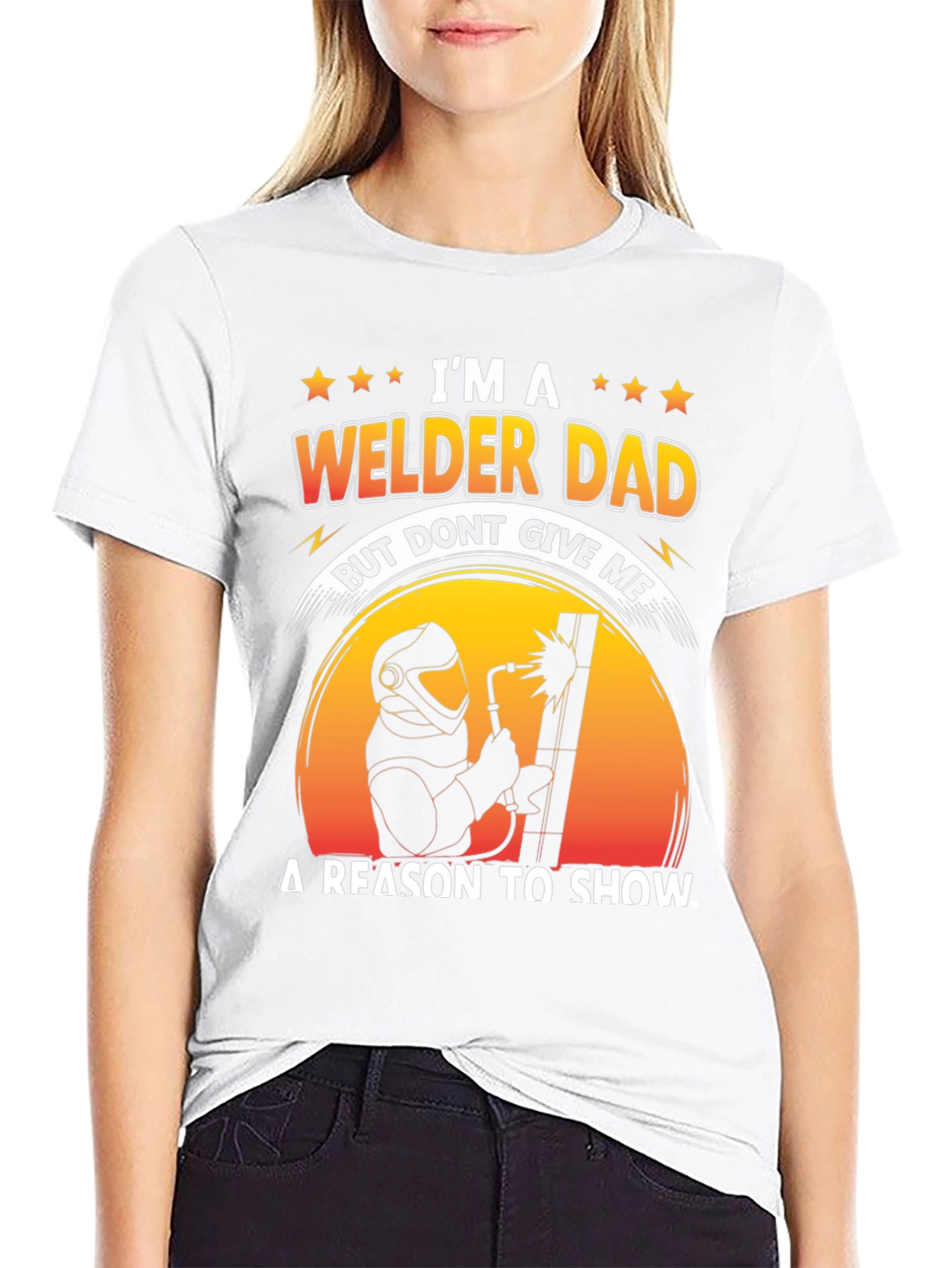 Welder Dad Graphic Tee