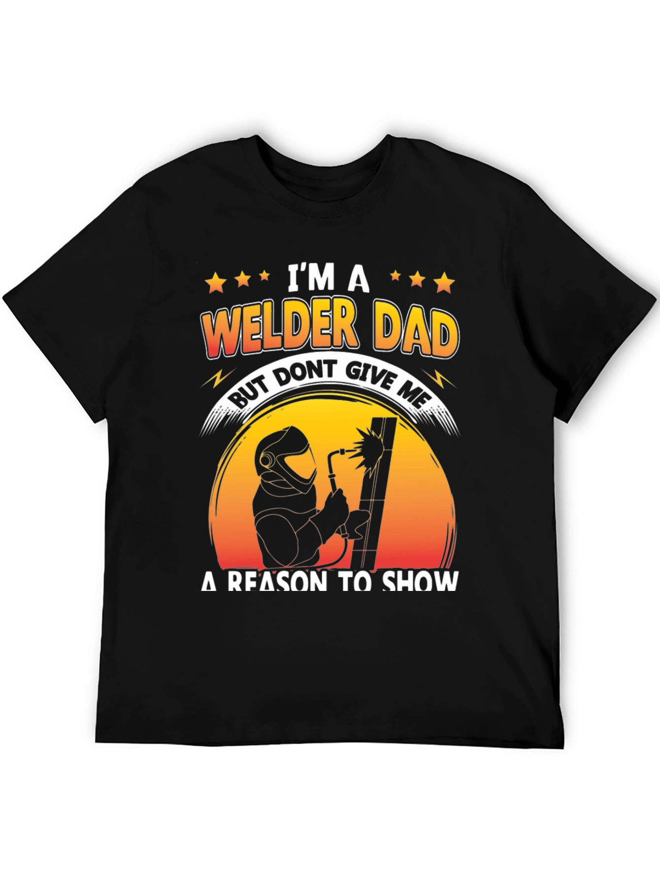 Welder Dad Graphic Tee