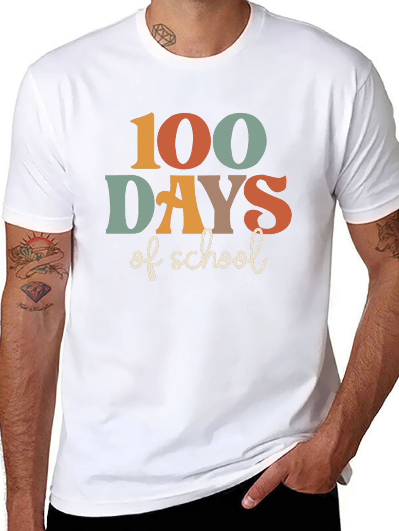 100 Days of School Graphic Tee - Unisex