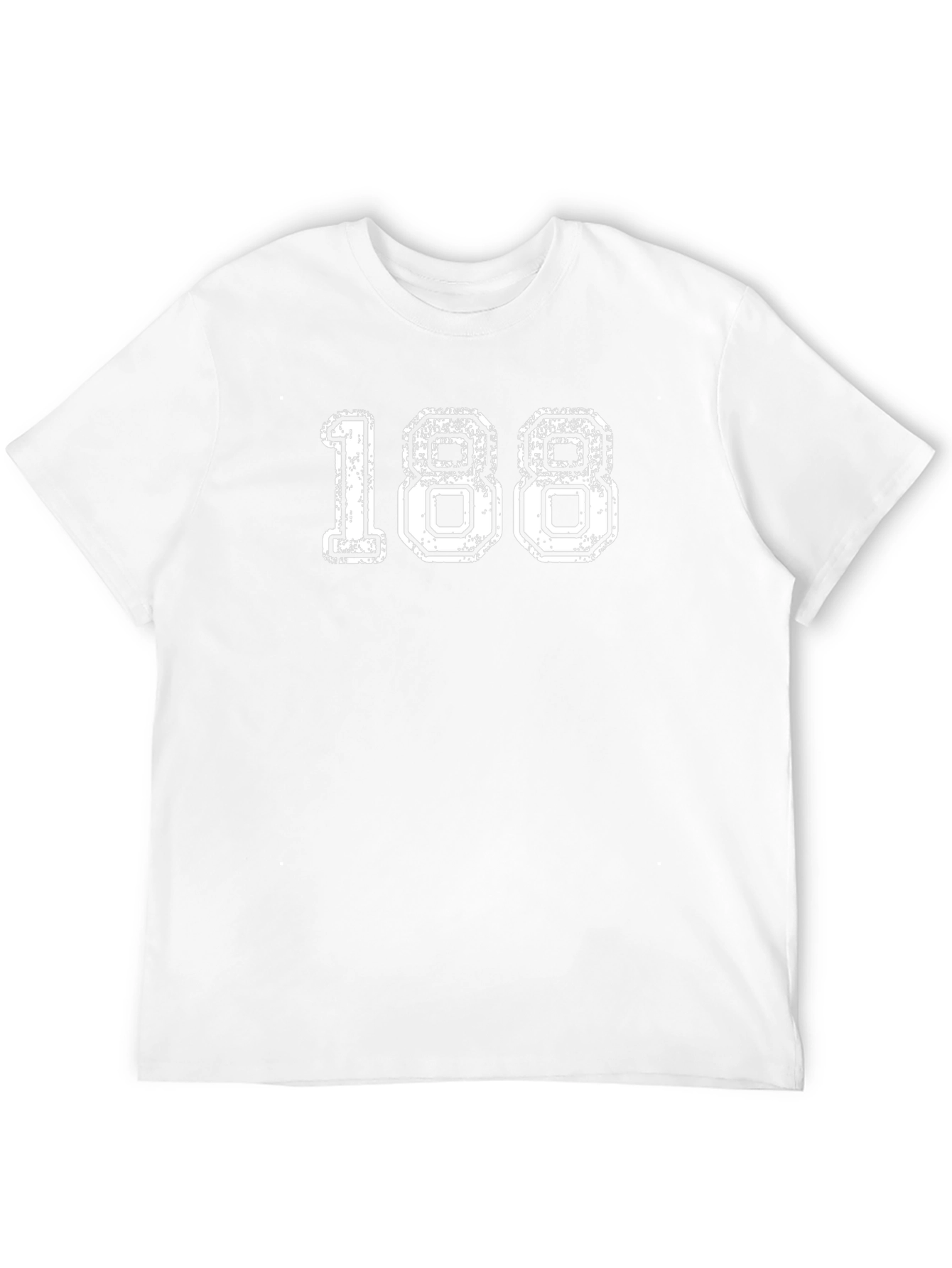 Retro Number 188 Black T-Shirt