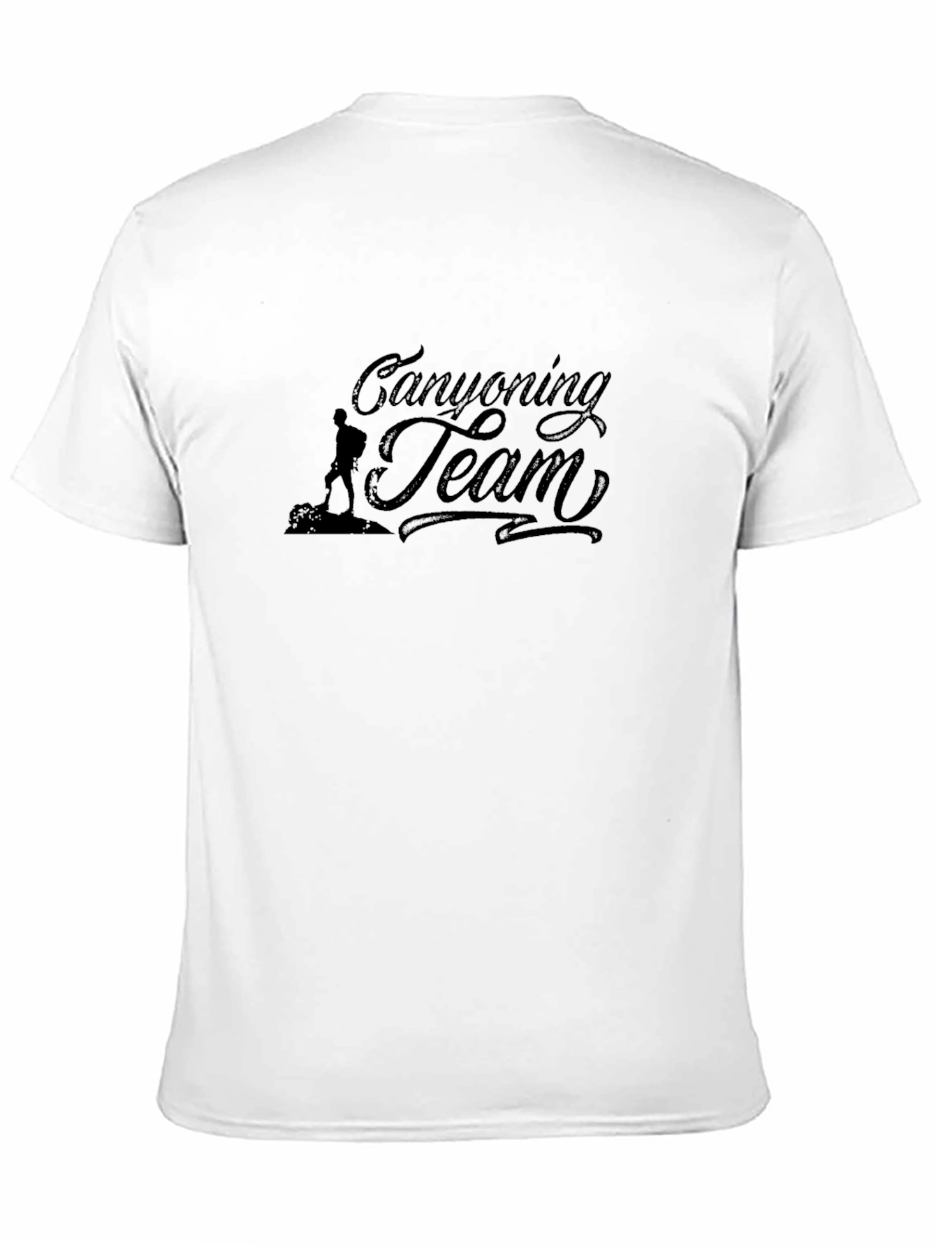 Canyoning Team Black Graphic T-Shirt