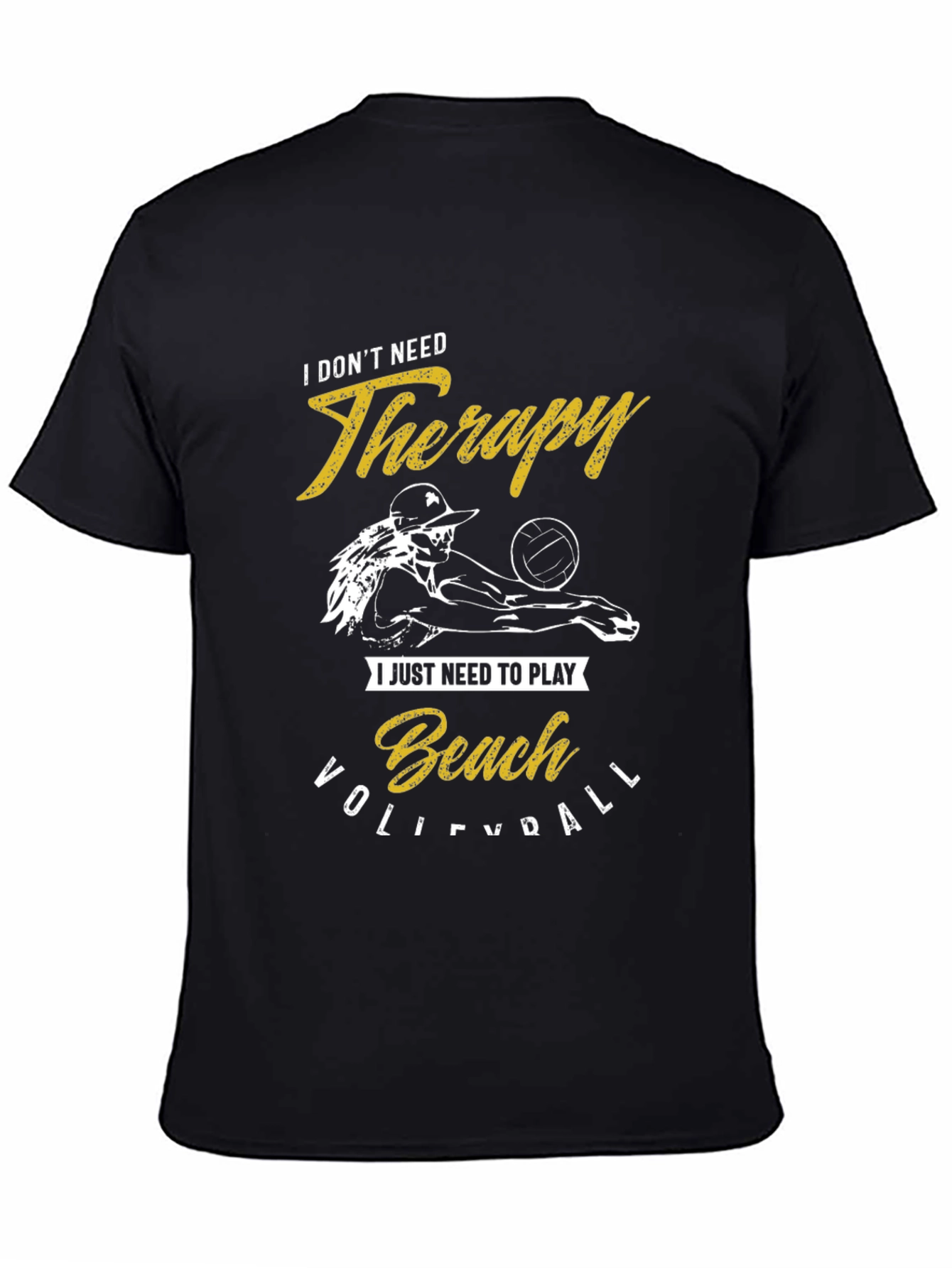 Beach Volleyball Therapy T-Shirt