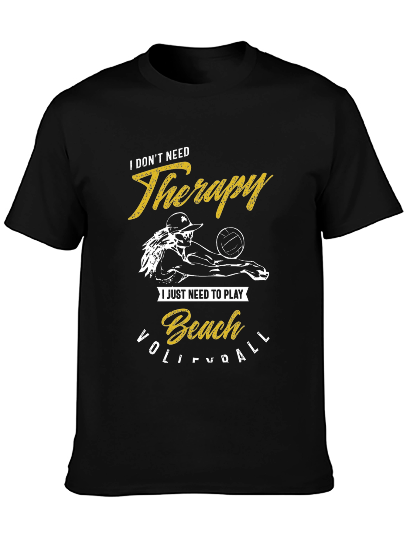 Beach Volleyball Therapy T-Shirt